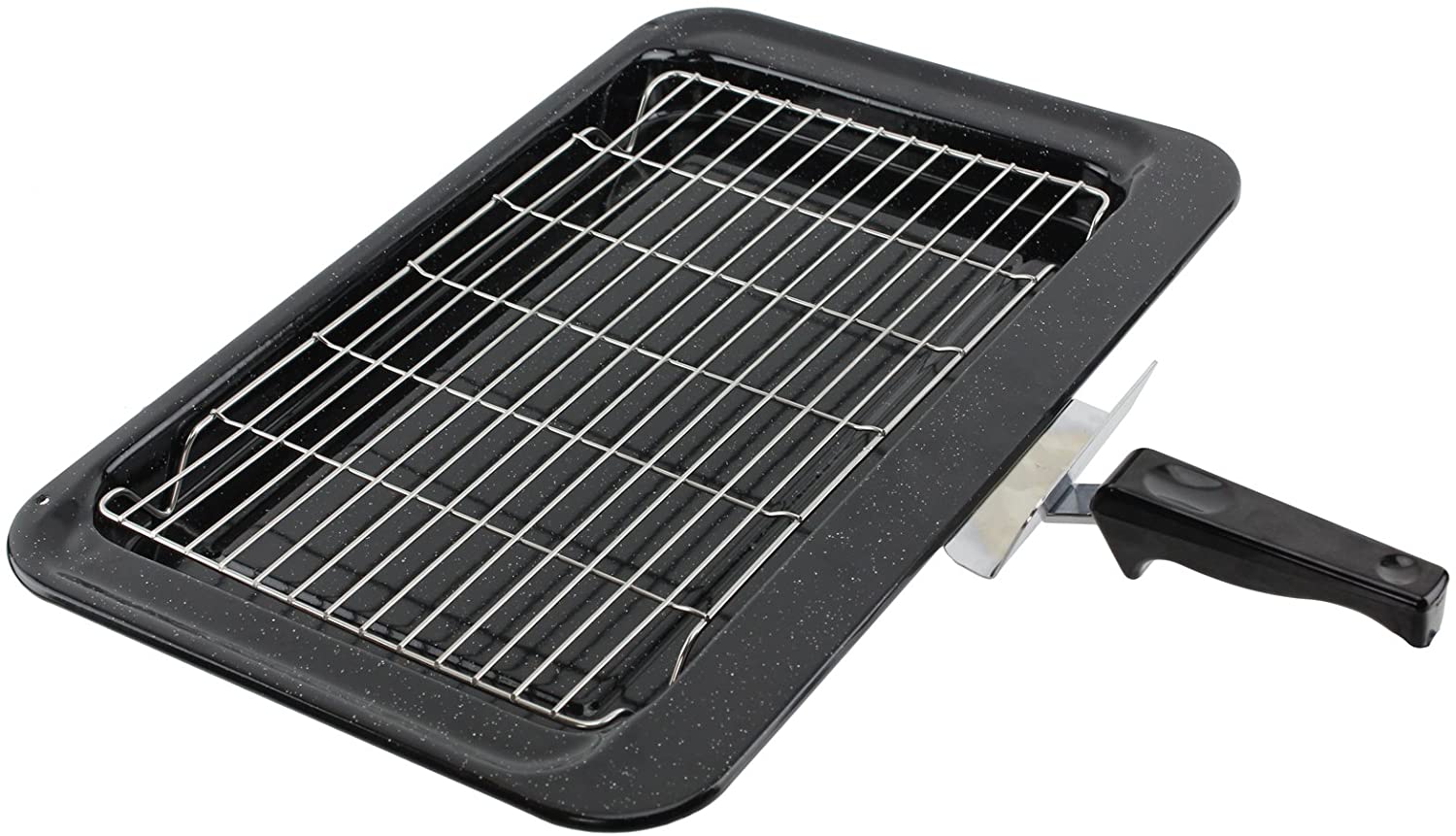 Enamel Grill Pan Tray Rack Grid Handle for Maytag Oven Cooker 445 x 276 mm