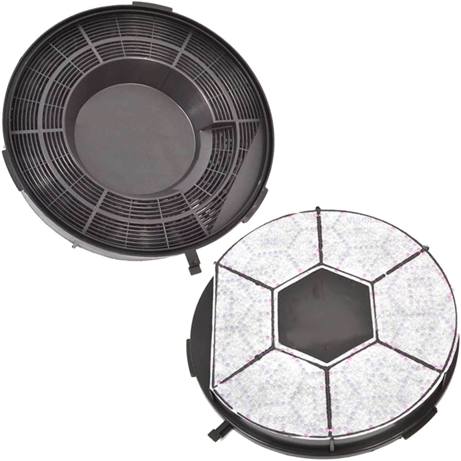Active Carbon Odour Vent Filter for IKEA Cooker Hood Vent Extractor (Type 28, Pack of 2)