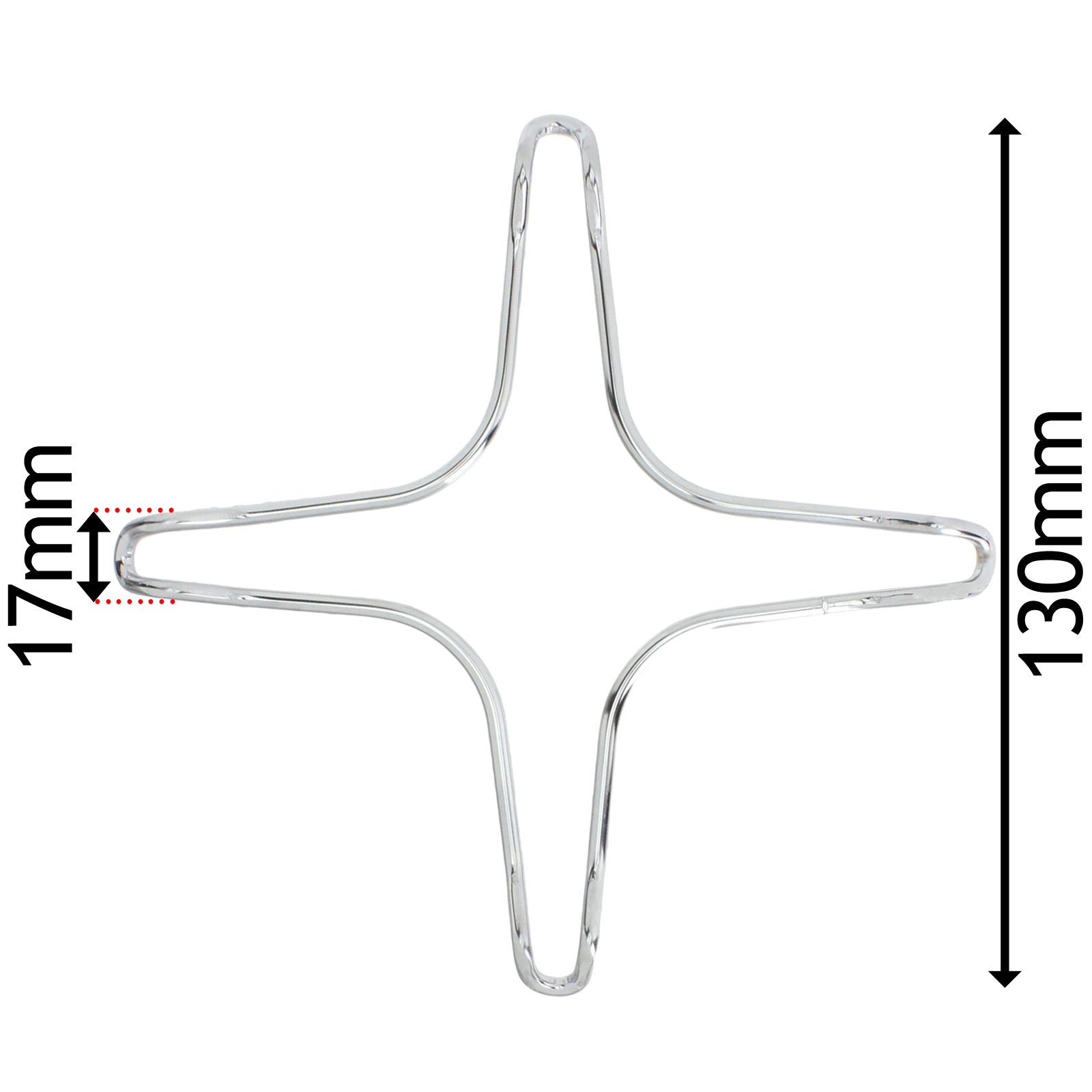 Gas Hob Pan Support Moka Trivet Stand (Small 130mm Pack of 4)