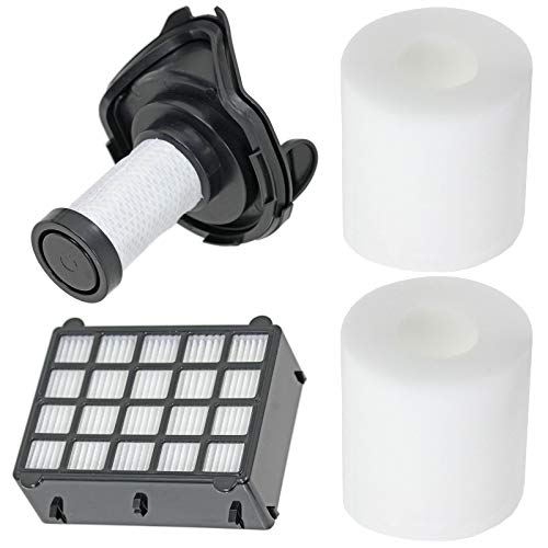 Filter Kit Compatible with Shark DuoClean HV390 HV391 HV392 HV394Q Vacuum Cleaner (2 Foam + 1 Pre -Motor Filter)