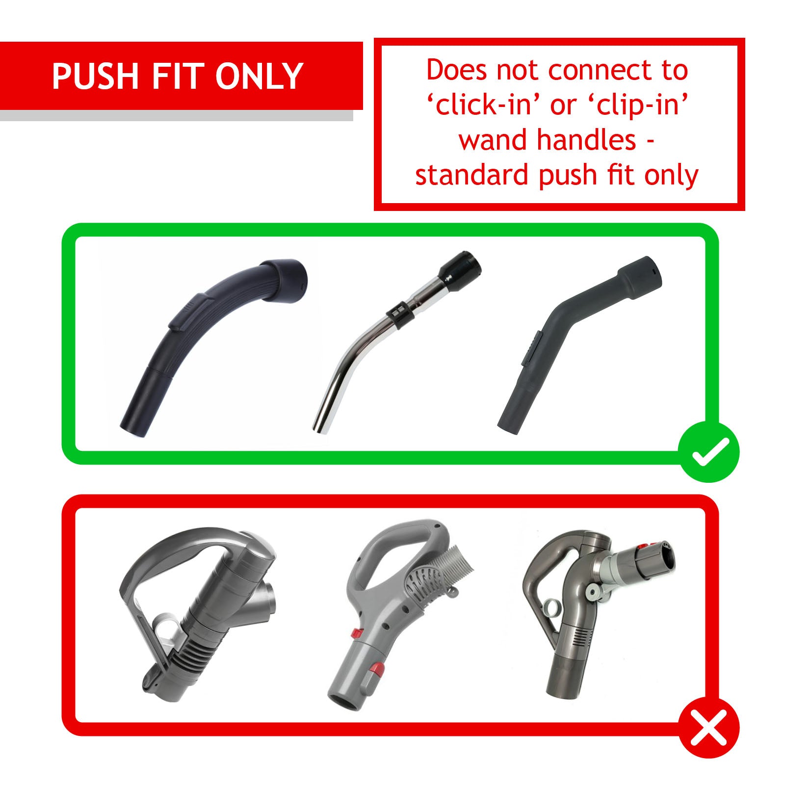 Adjustable Telescopic Pipe for BUSH Vacuum Cleaner Rod (32mm)