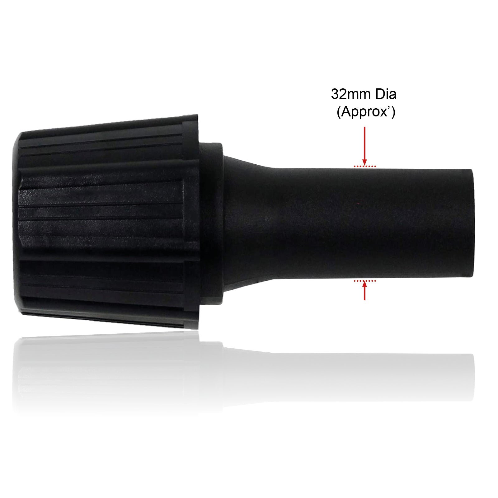 Universal Vacuum Cleaner Rod / Hose Adaptor Nozzle (Adjustable Between 30-38mm)