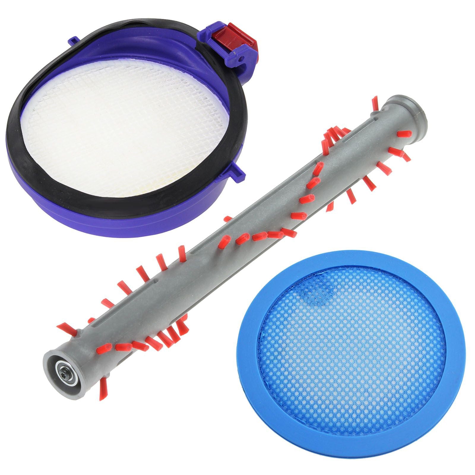 Brushroll and Filter Kit DC24 DC24i compatible with Dyson Vacuum Cleaner Washable Pre & Post Motor HEPA