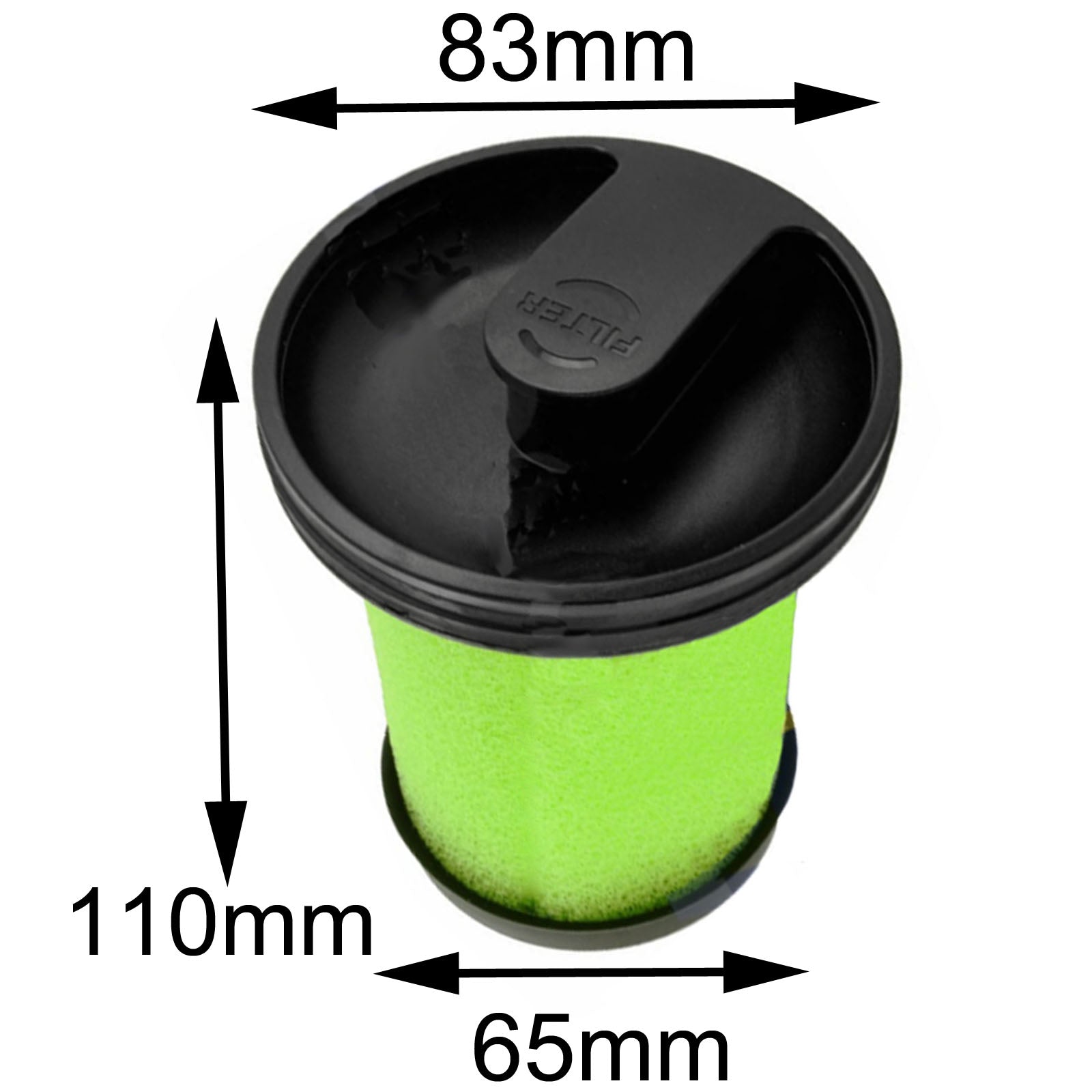 Washable Foam Filter Kit for GTech System - AirRam K9 MK2 + Multi K9 MK2 Cordless Vacuum Cleaners