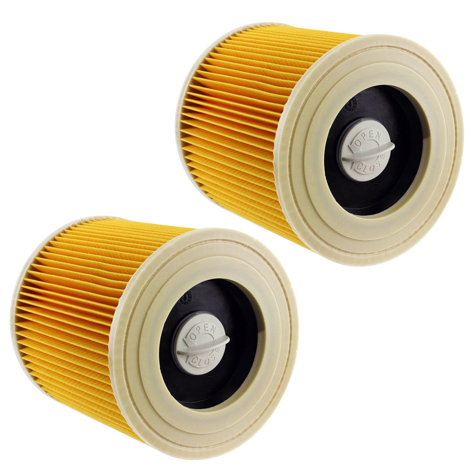 Premium Filter Cartridge for KARCHER A2500 A2524 A2251ME A2254Me Vacuum Cleaner (Pack of 2)