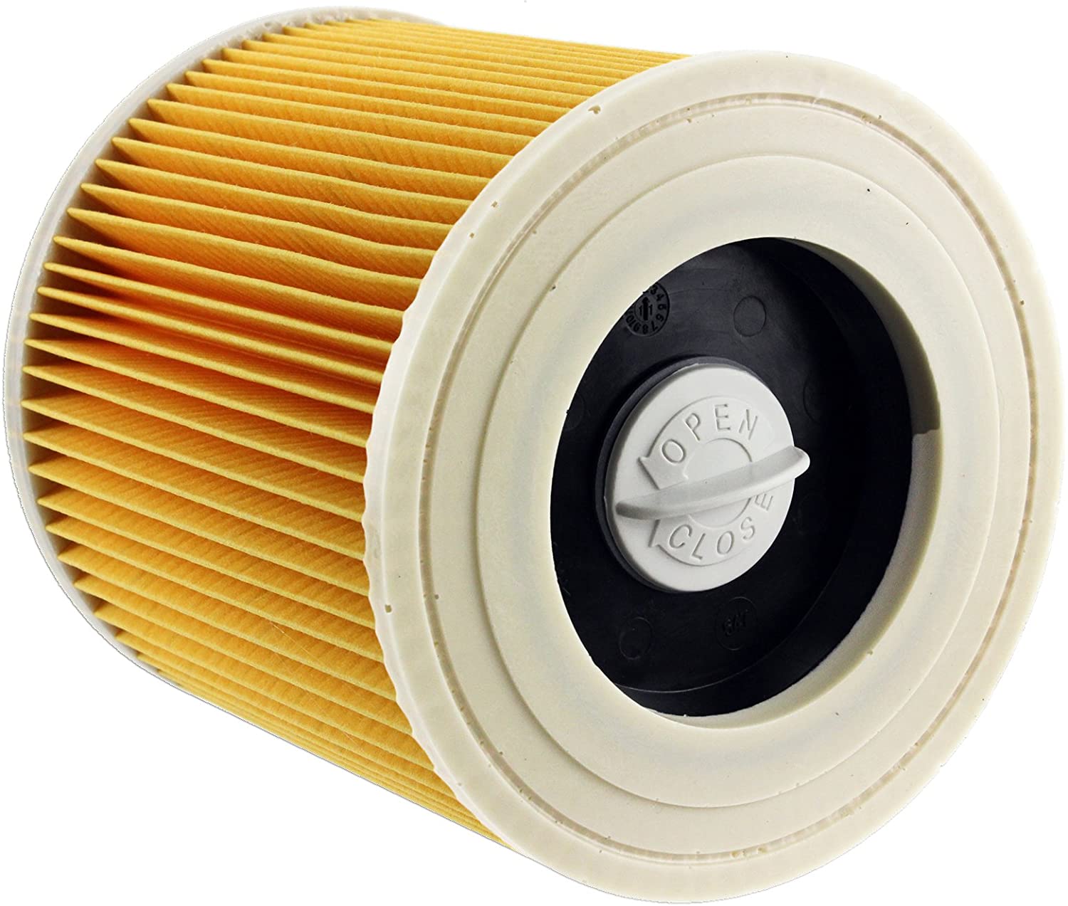 KARCHER Wet & Dry Vacuum Hoover Filter Cartridge + 5 Pk Dust Bags WD2200 WD2240 + Fresheners