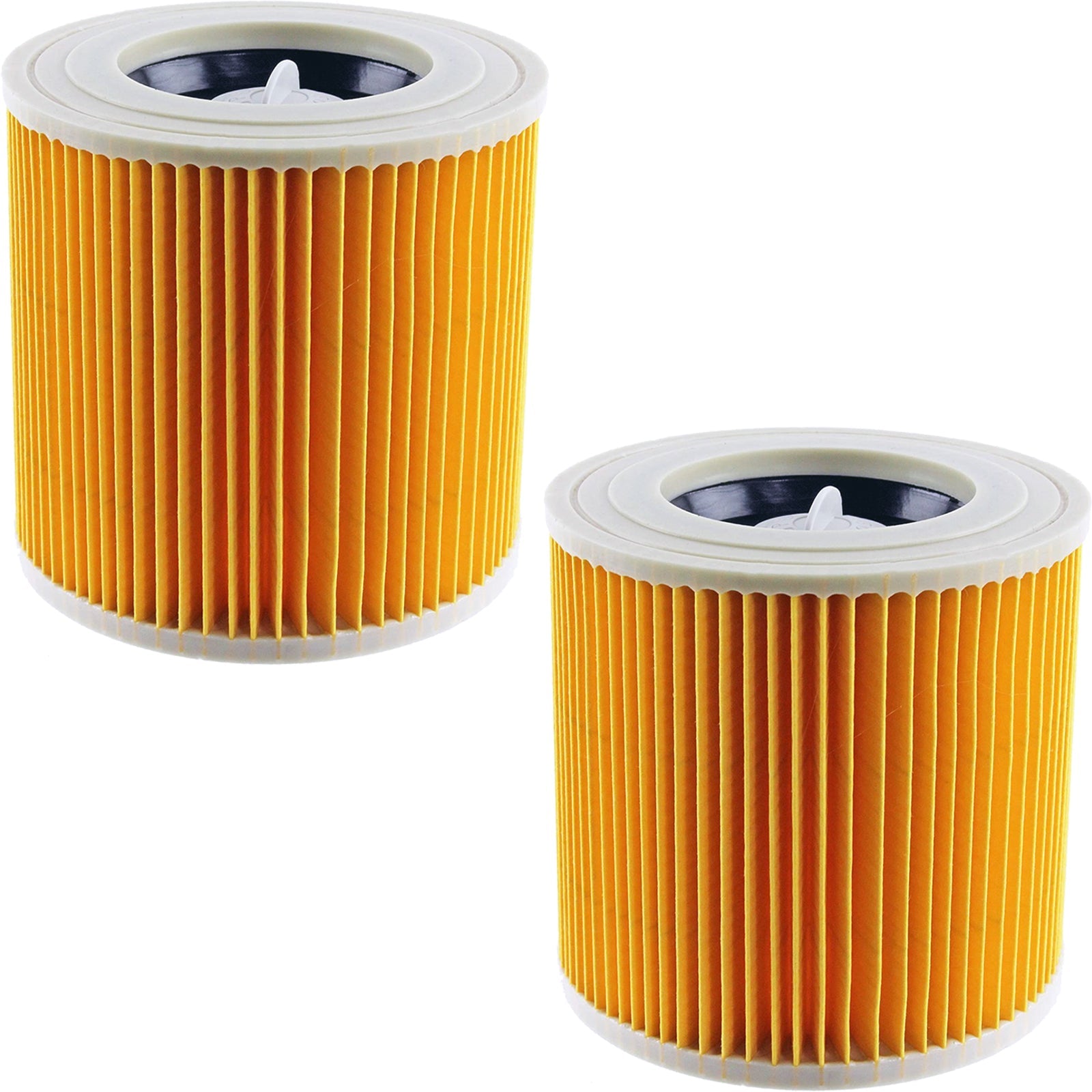 Premium Filter Cartridge for KARCHER A2656 A2674 A2675 A2676 A2901 Vacuum Cleaner (Pack of 2)