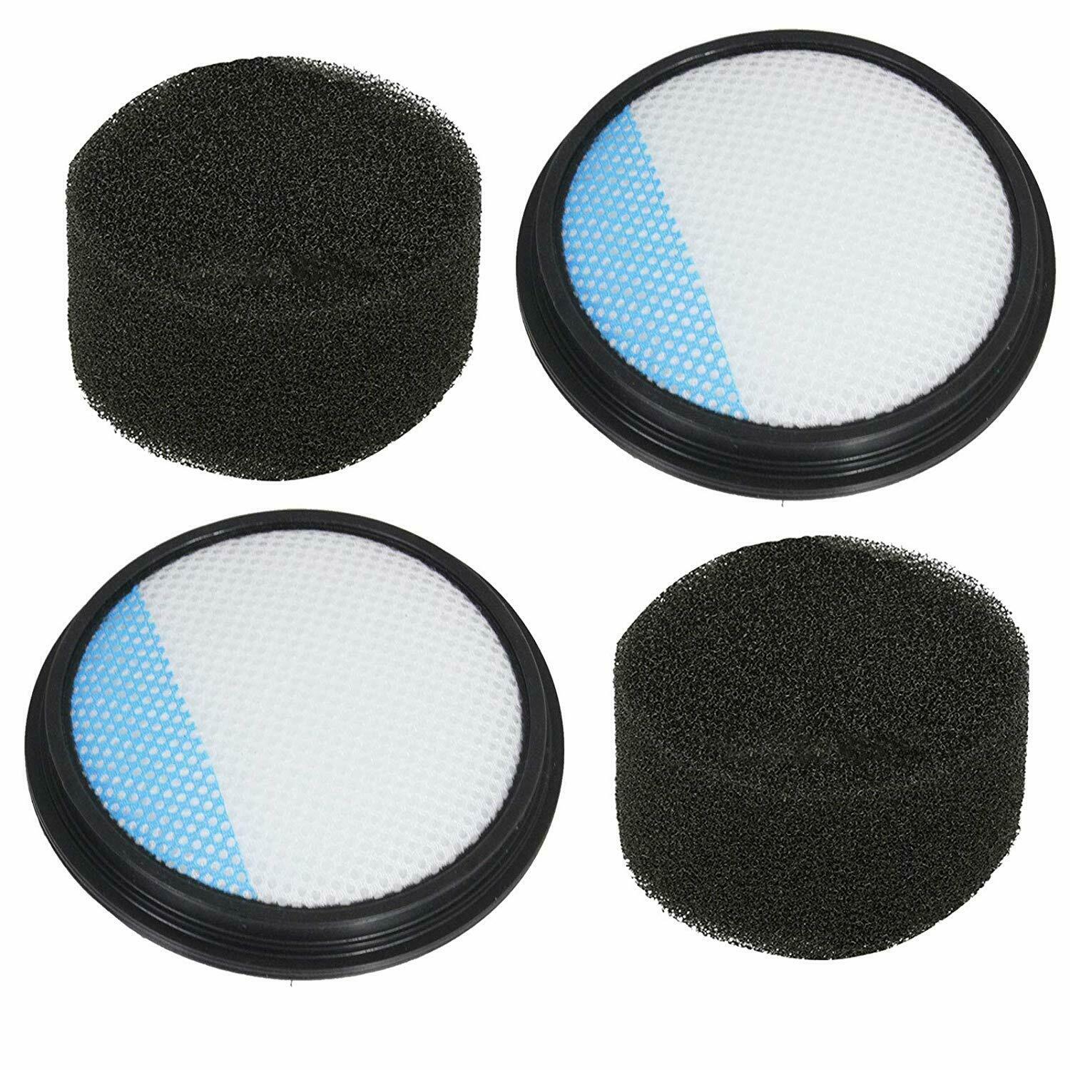 Pre Motor + Foam Sponge Filter Kit x 2 compatible with Vax Blade Tiger TBT Series Vacuum Cleaner