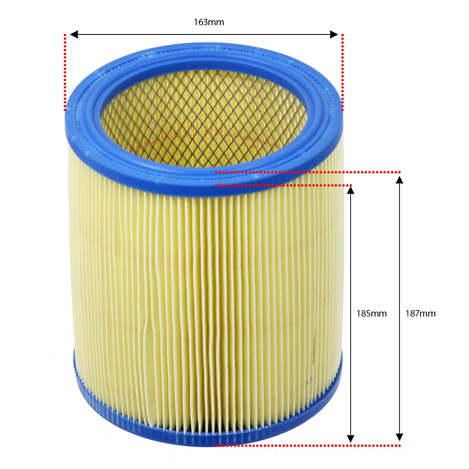 Filter Cartridge for Monovac Comfort 9 11 11 plus Series Hoover Vacuum Cleaner