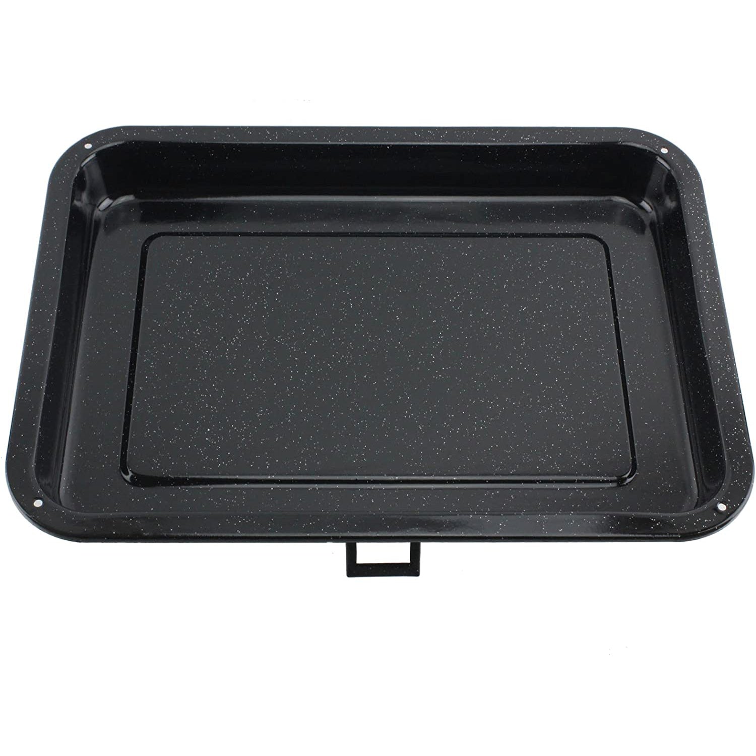 UNIVERSAL Small Grill Pan + Rack and Detachable Handle for Oven Cooker