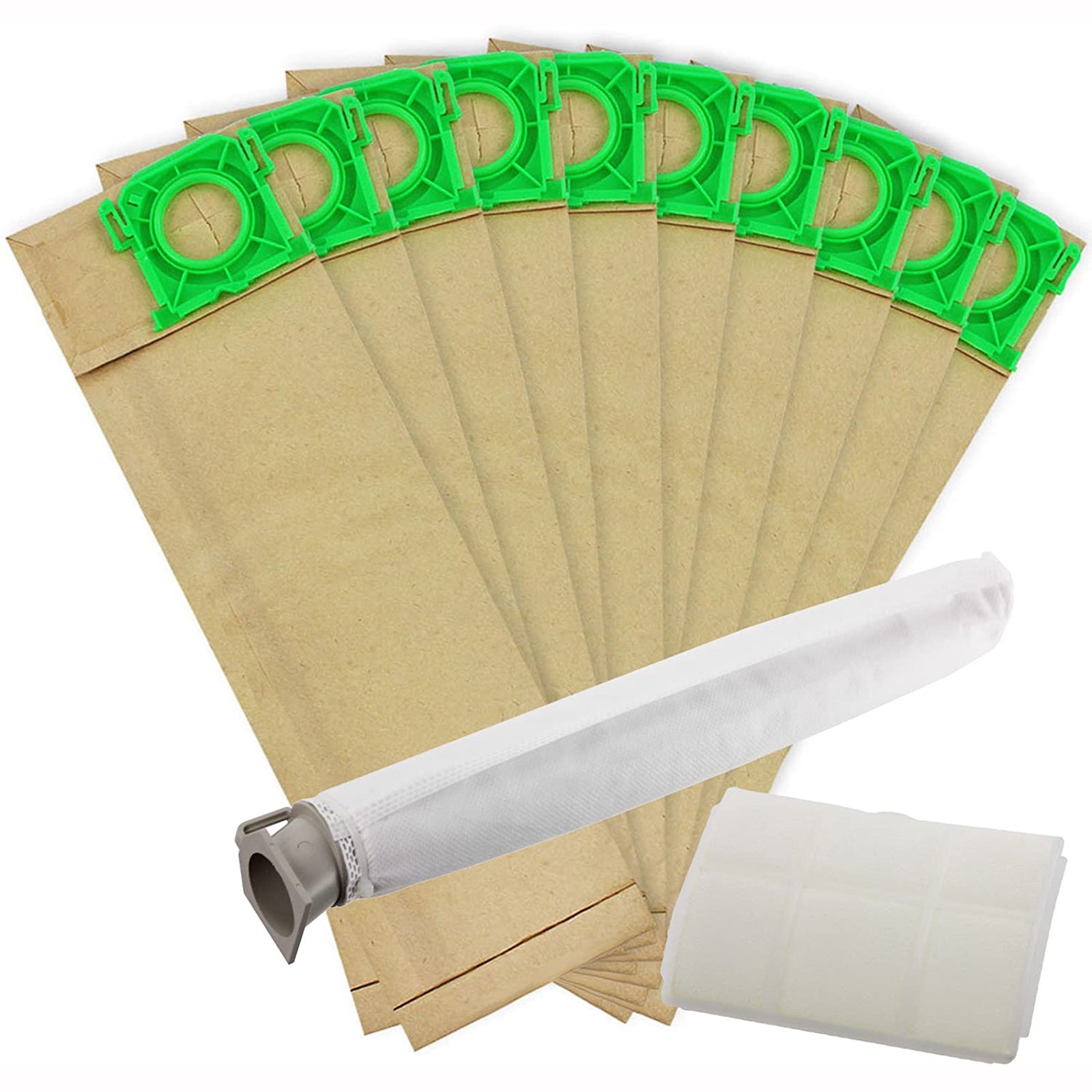 Dust Bags Filter Service Kit for Sebo X1 X2 X3 X4 X5 Extra & C1 C2 C3 Series Vacuum Cleaner (10 Bags, 2 Filters) + 10 Fresheners