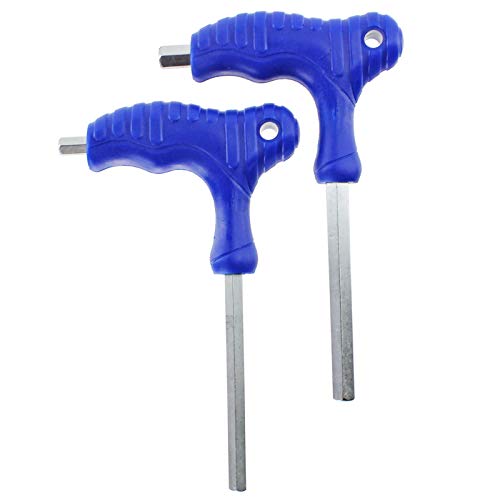 T Handle Imperial SAE + Metric Hex Allen Key CR-V Screwdriver Set