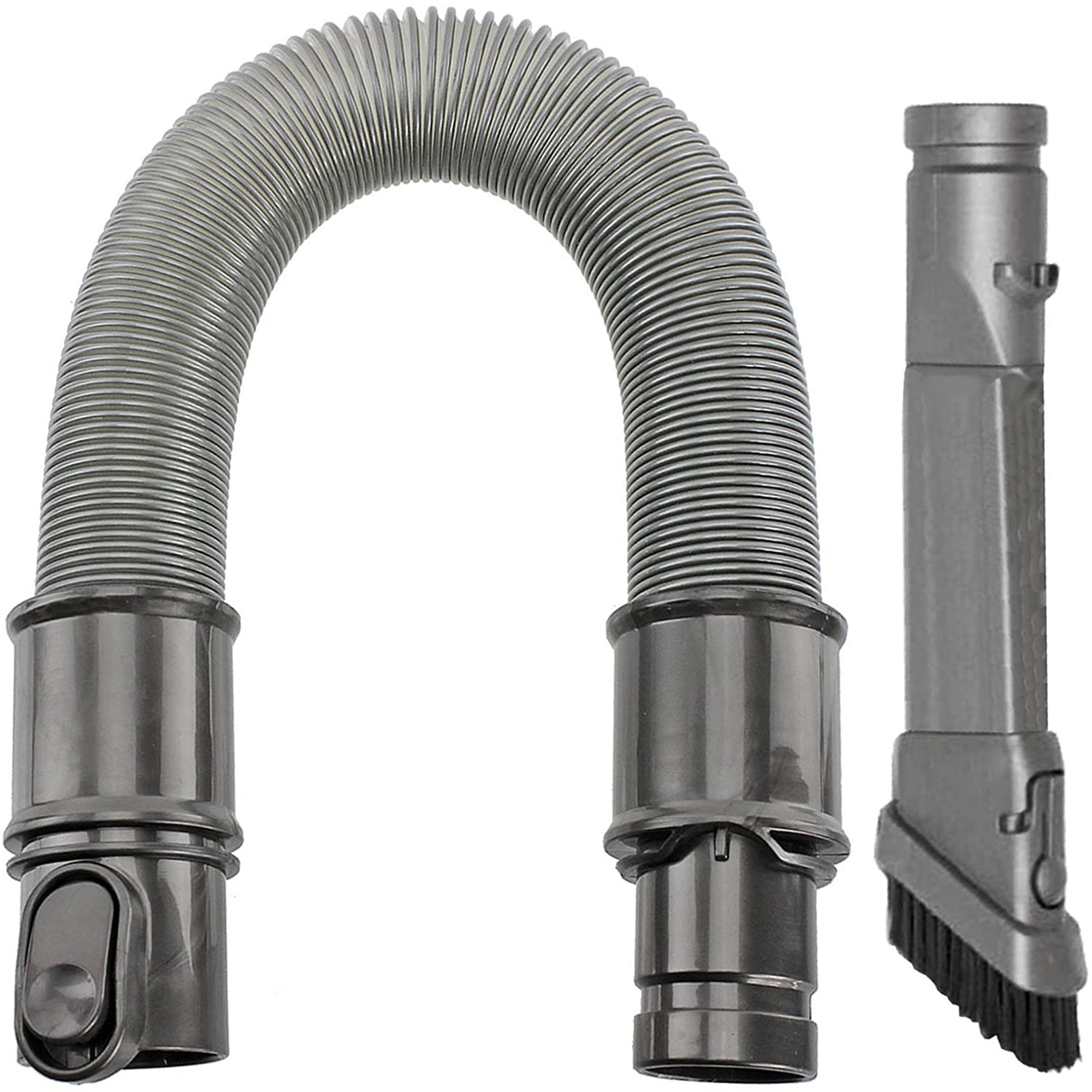 Extension Hose + Combination Crevice / Brush Tool Attachment compatible with DYSON Vacuum Cleaners