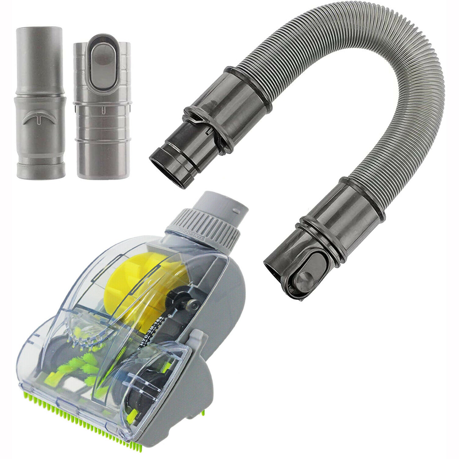 Mini Turbo Turbine Tool + Extension Hose Compatible with DYSON Vacuum Cleaner