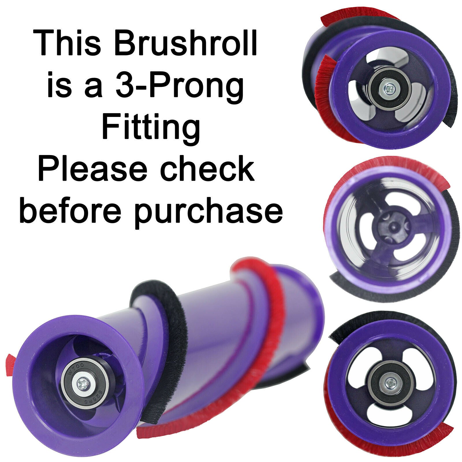 Brushroll Bar for DYSON V10 SV12 Cyclone Cordless Vacuum 237mm Brush Roll Roller