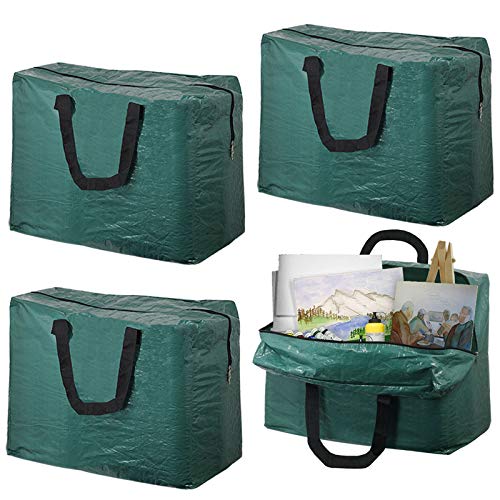 Arts & Crafts Painting Drawing Storage Bag (Pack of 4, Green, 75L)