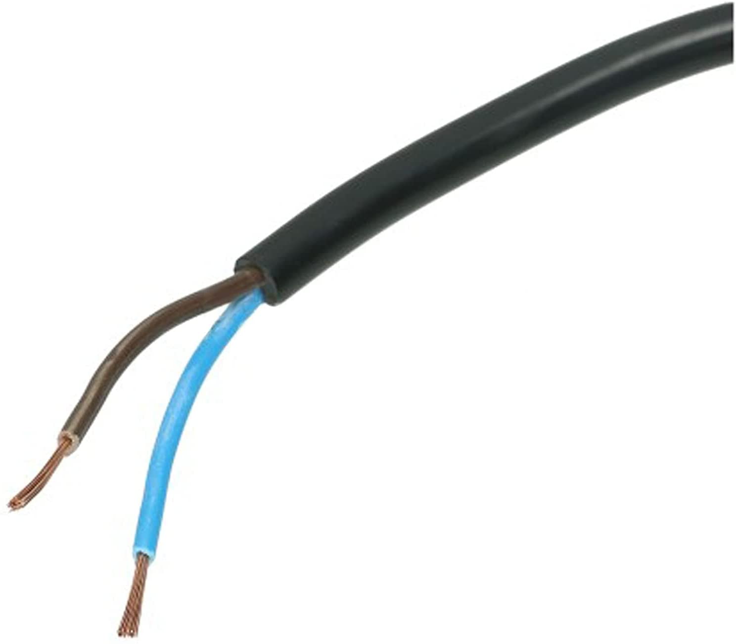 XL Extra Long Universal 12M Metre Mains Power Cable Lead for Lawnmower Strimmer Trimmer (UK Plug)