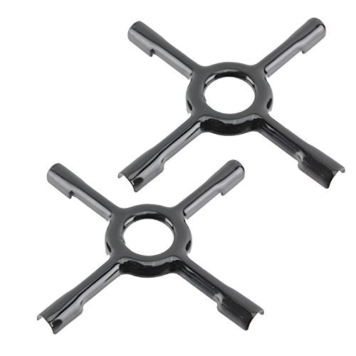 Gas Hob Ceramic Pan Support Moka Trivet Stand (Medium 150mm, Pack of 2)