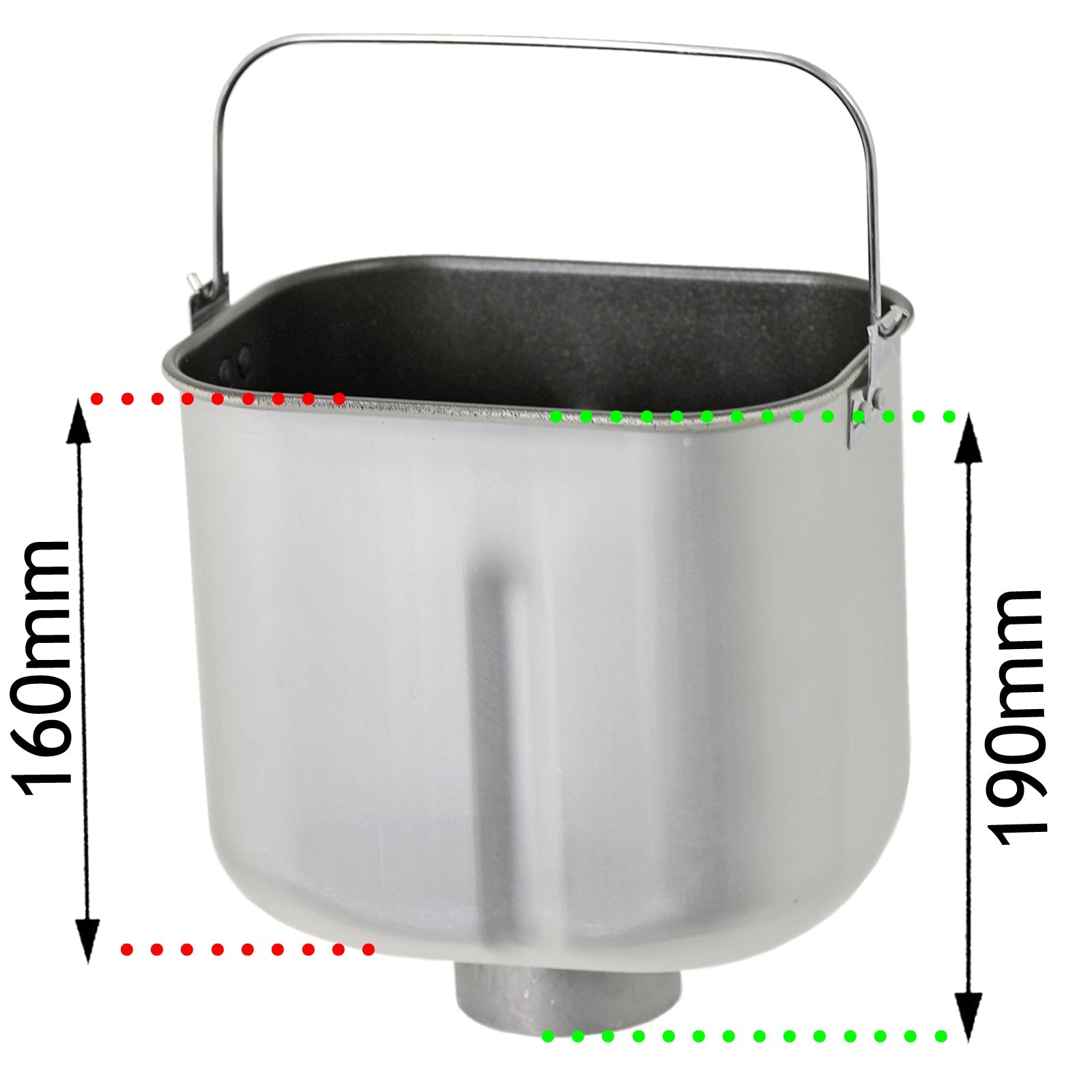Baking Pan Bucket for Morphy Richards Breadmaker - 48280001