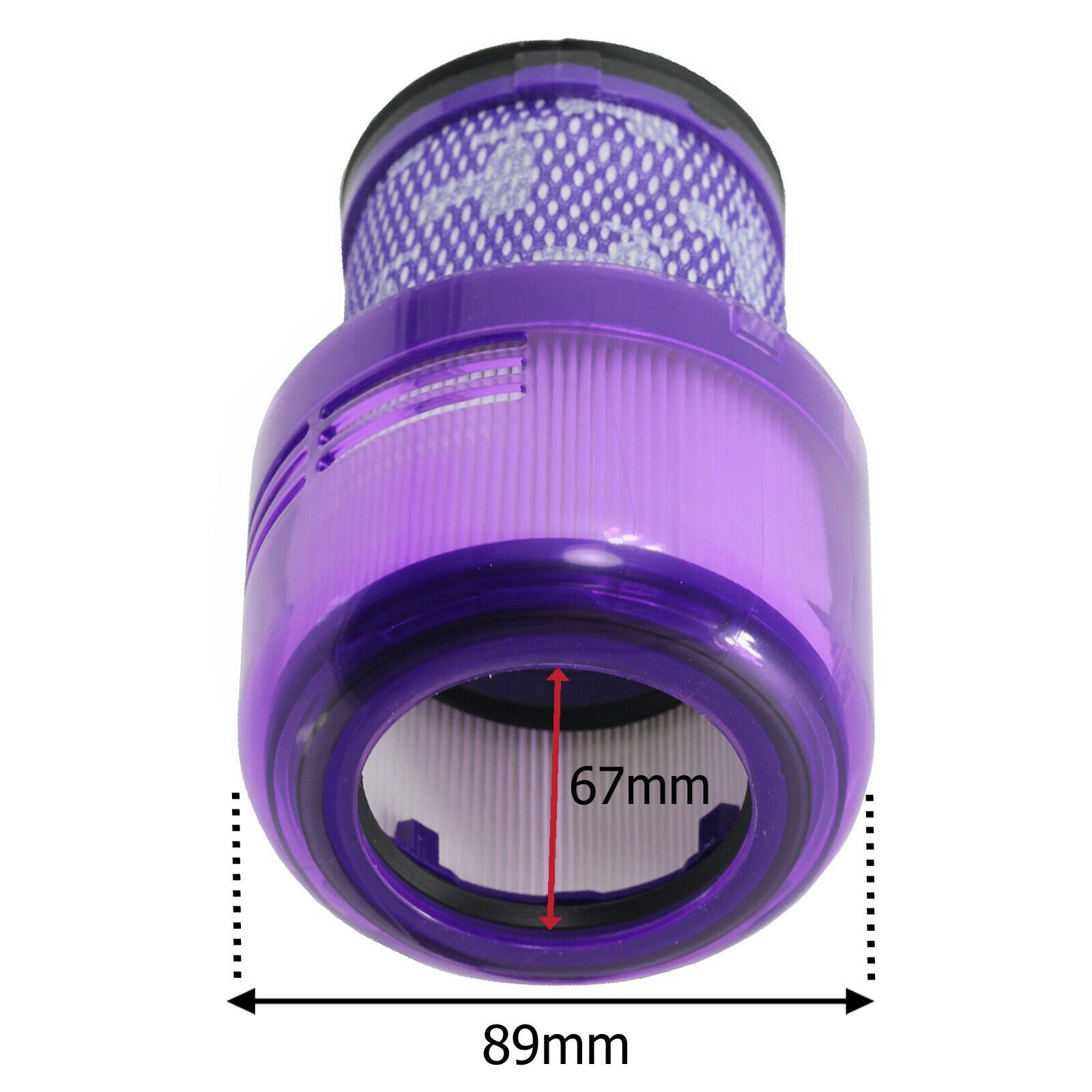 Filter for DYSON V11 SV14 Cyclone Cordless Vacuum Cleaner Washable Purple