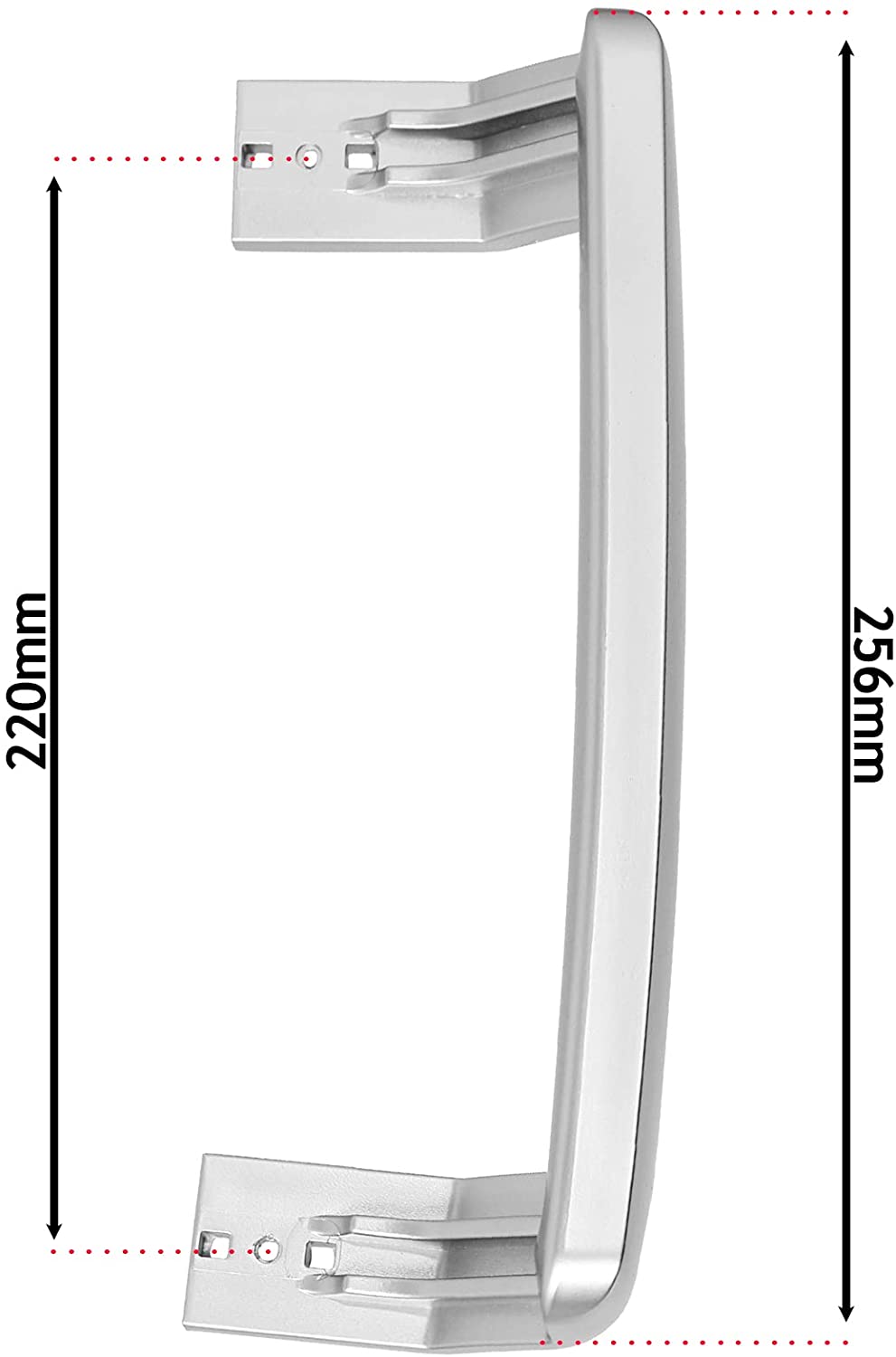 UNIVERSAL Fridge Freezer Door Handle (Silver)