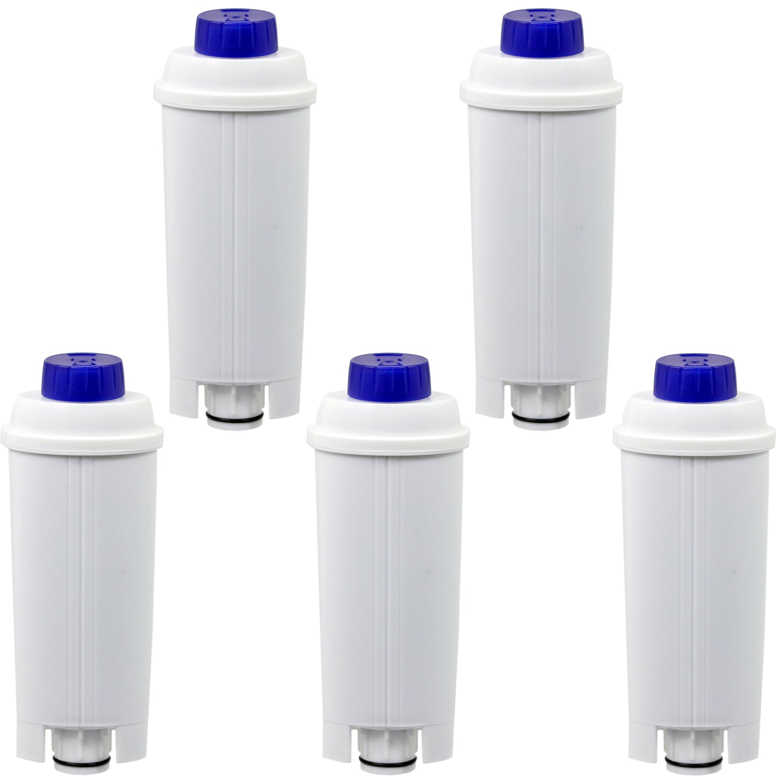 Water Filter for DELONGHI Coffee Machine DLS C002 SER3017 ESAM 04 42 66 67 69 ETAM 29 36 (Pack of 5)