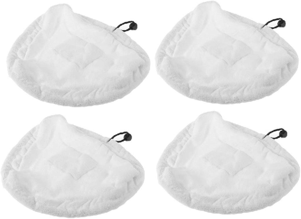 Universal Microfibre Cloth Cover Pads for Steam Cleaner Mop (Pack of 4)