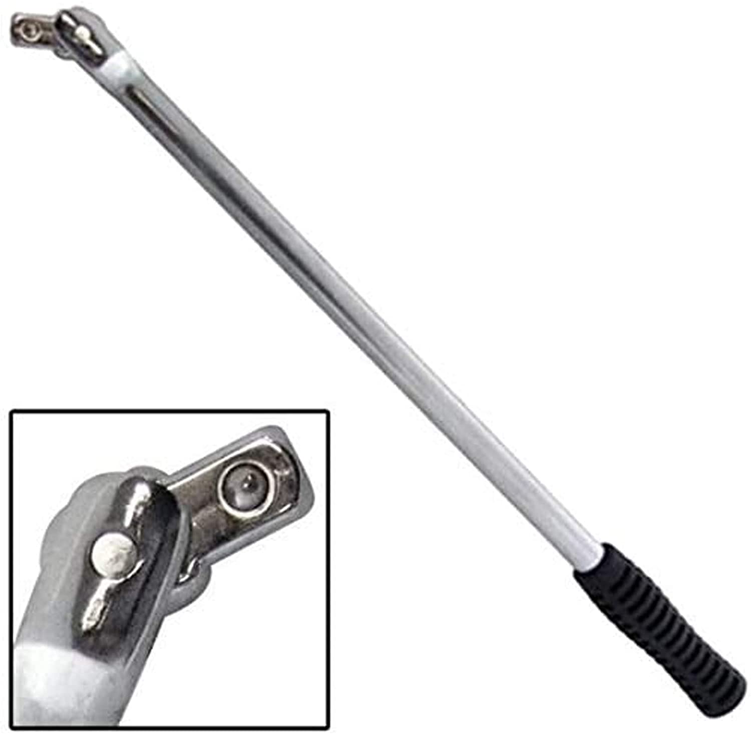 1/2'' Drive Breaker Bar Wheel Balance Flexi Knuckle + Deep Socket Set