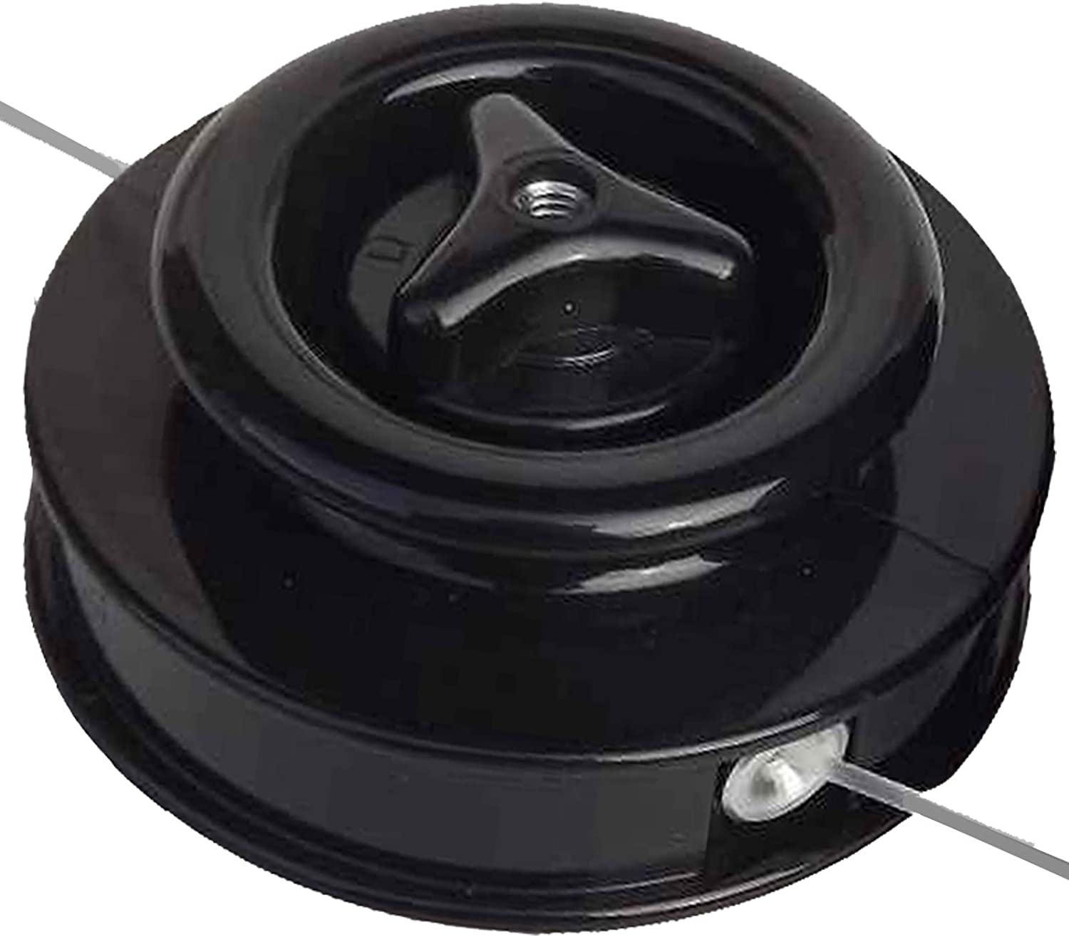 UNIVERSAL Dual Line Manual Feed Head with Bolts + 2 x 90m Refill for Strimmer/Trimmer/Brushcutter