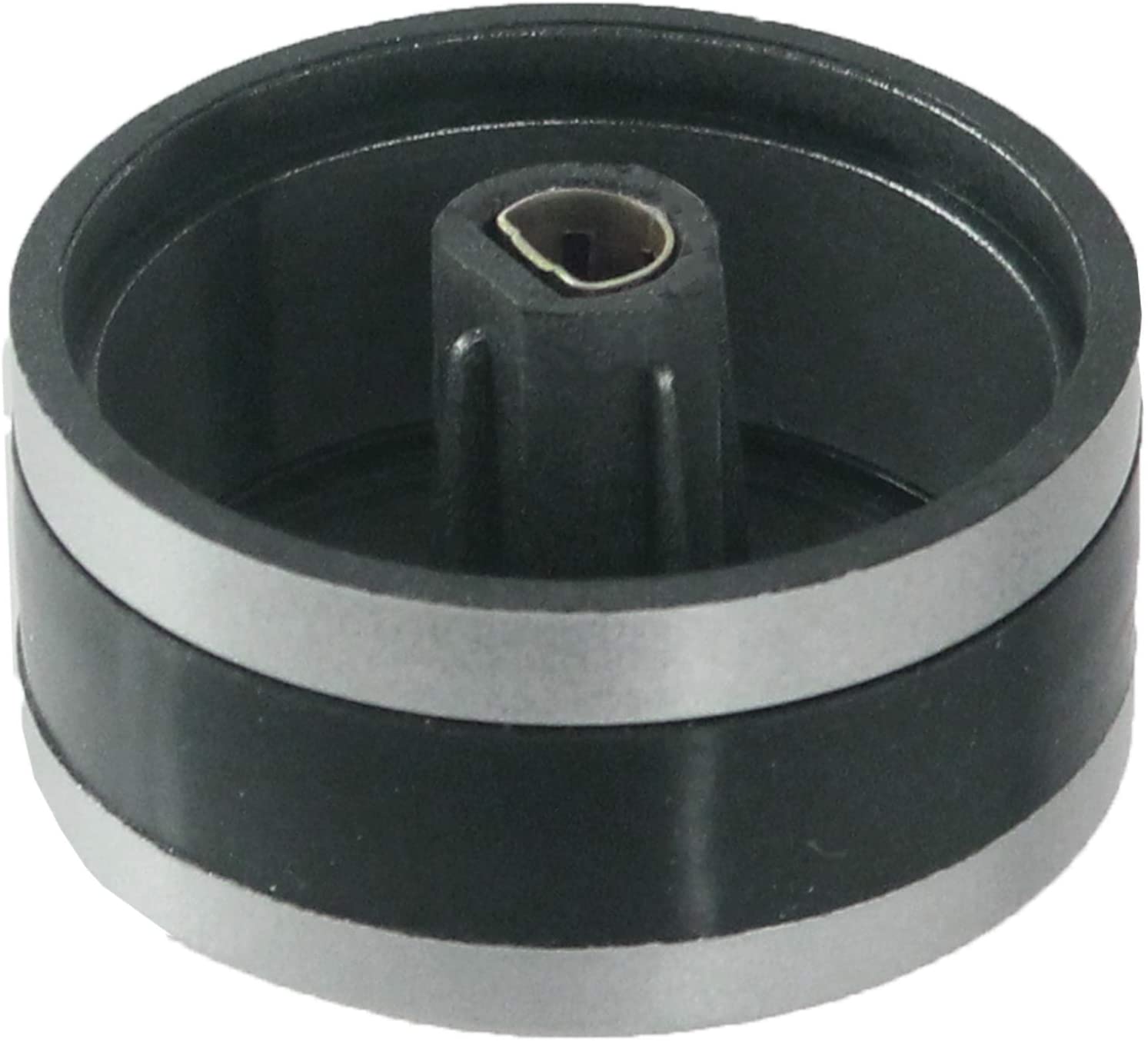 Oven Knob for BELLING LAM3200 LAM3204 LAM3401 Oven Cooker Control Switch (Silver / Black, Pack of 2)