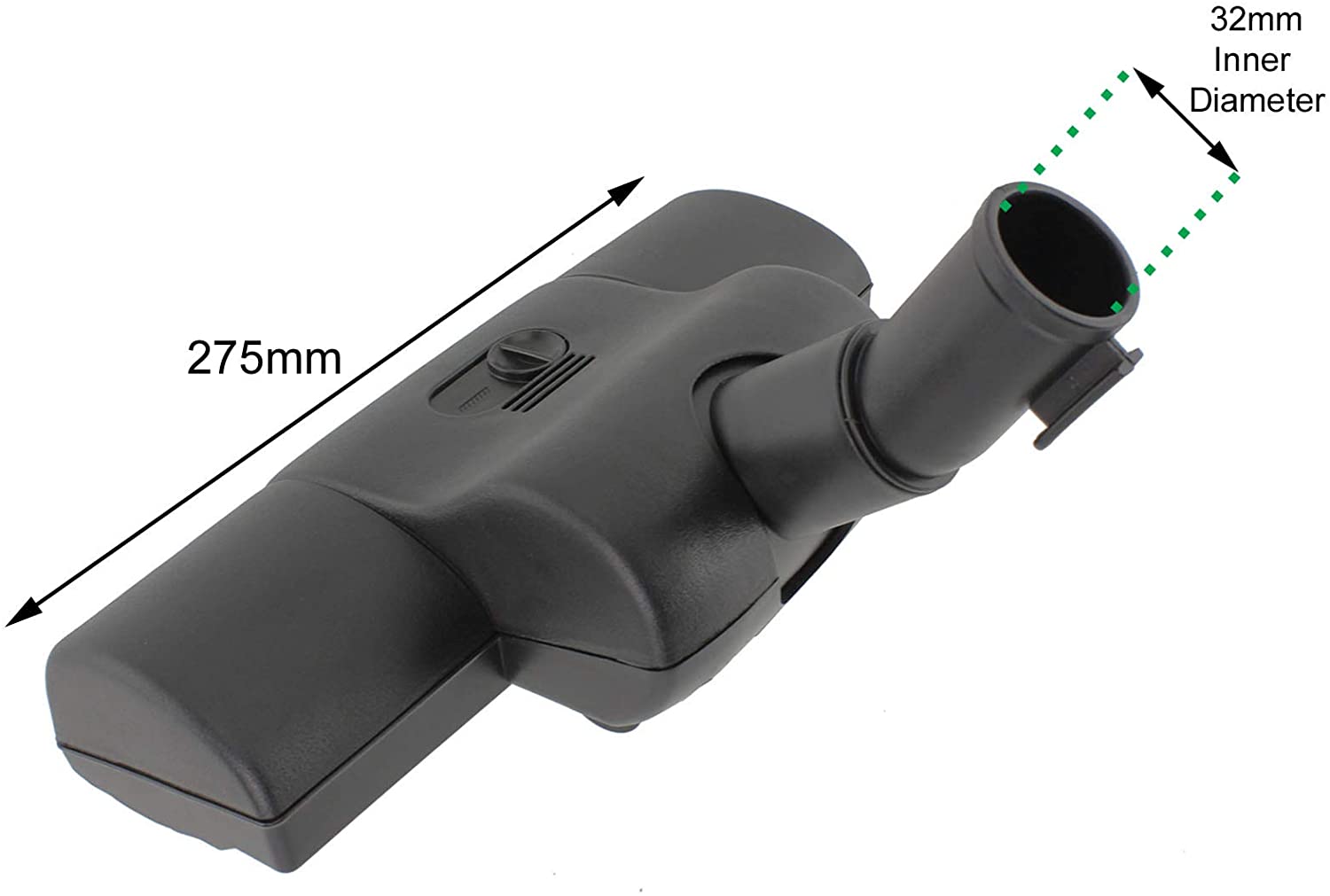 Turbo Beater Bar Brush Head Tool Compatible with Zanussi Vacuum Cleaners (32mm)