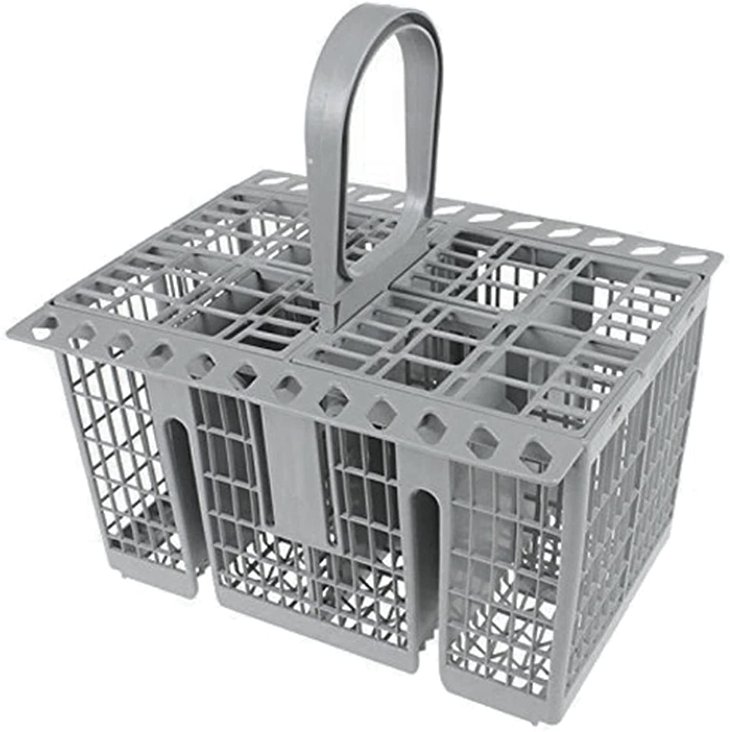 Dishwasher Cutlery Basket Cage for Hotpoint with Removable Handle & Folding Doors