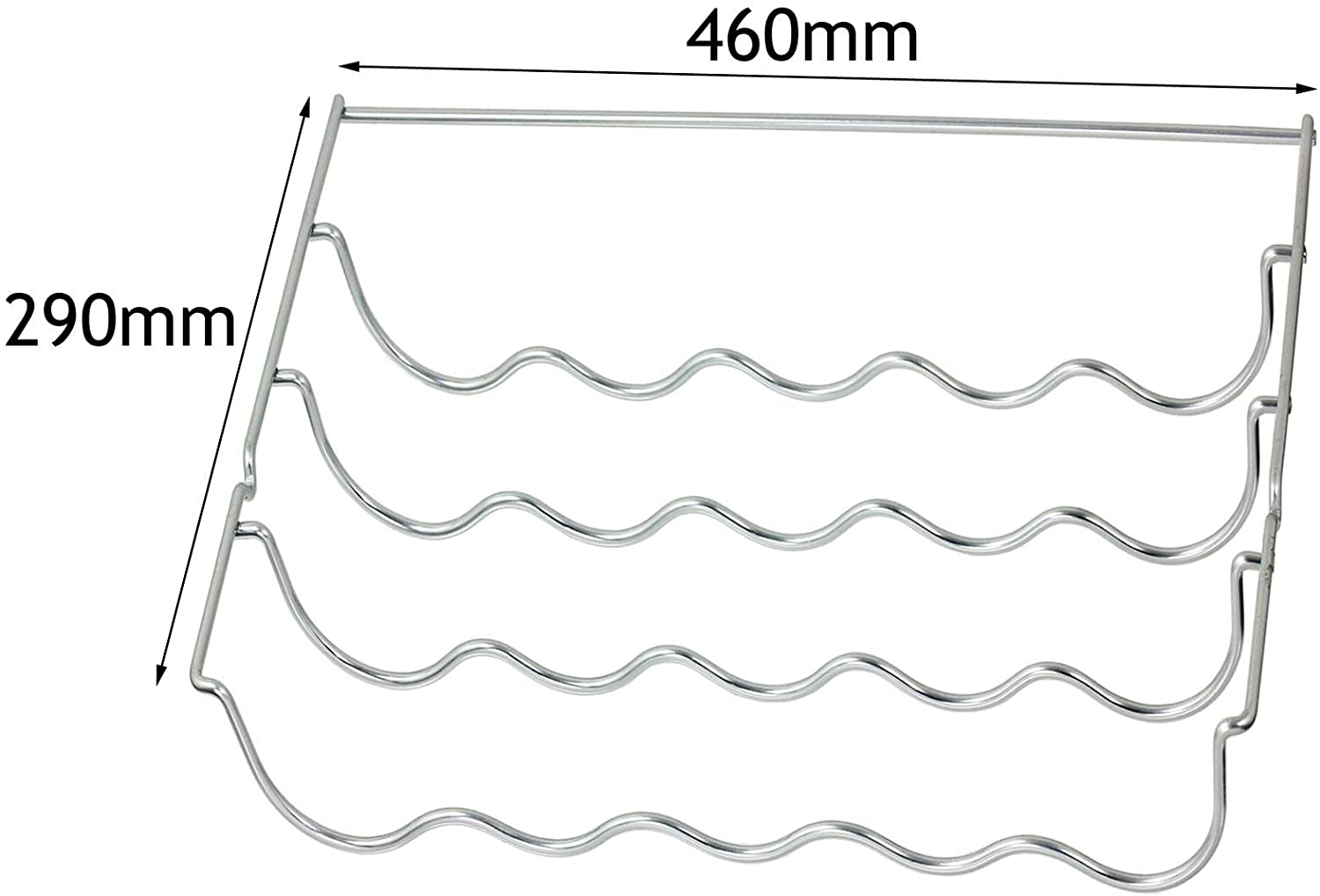 Wine Bottle Rack Shelf Insert for HOOVER Fridge (460 x 290 x 70mm)