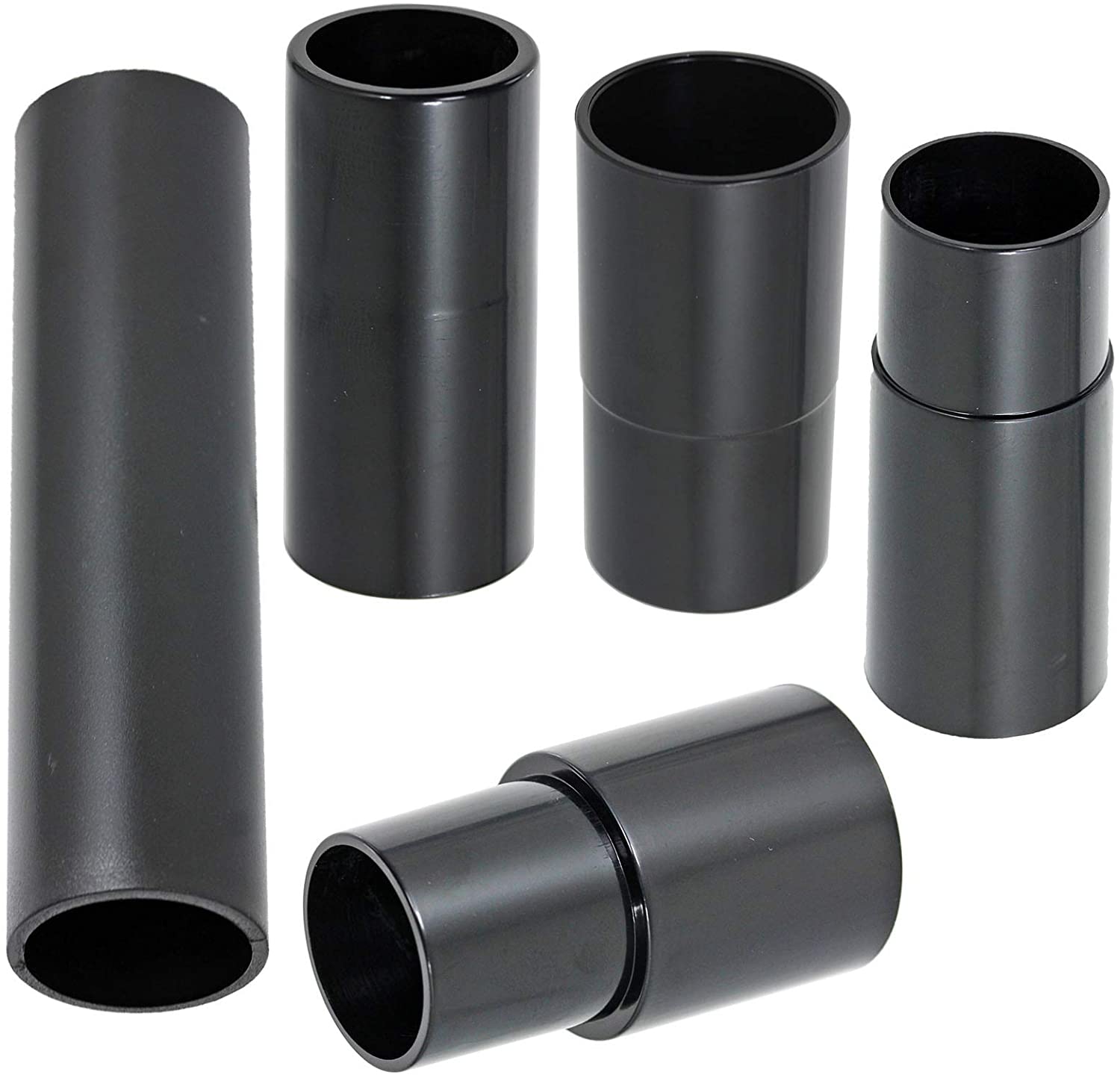 SPARES2GO 30mm - 35mm Sander Planer Dust Extractor Power Tool Adapters for Titan Vacuum Cleaners x 5