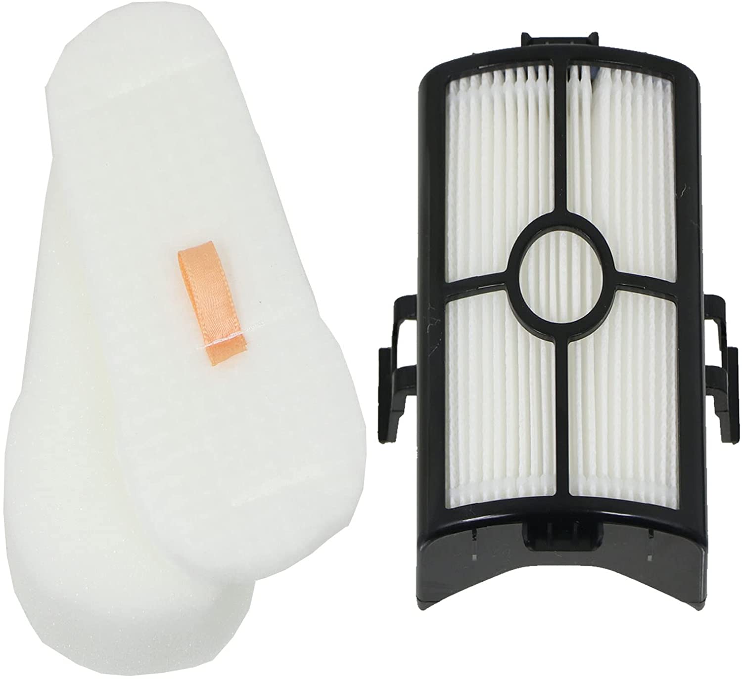 Filter Kit for SHARK HZ500 HZ500UKT Vacuum Foam Felt & Post Motor Filters (2 of Each)