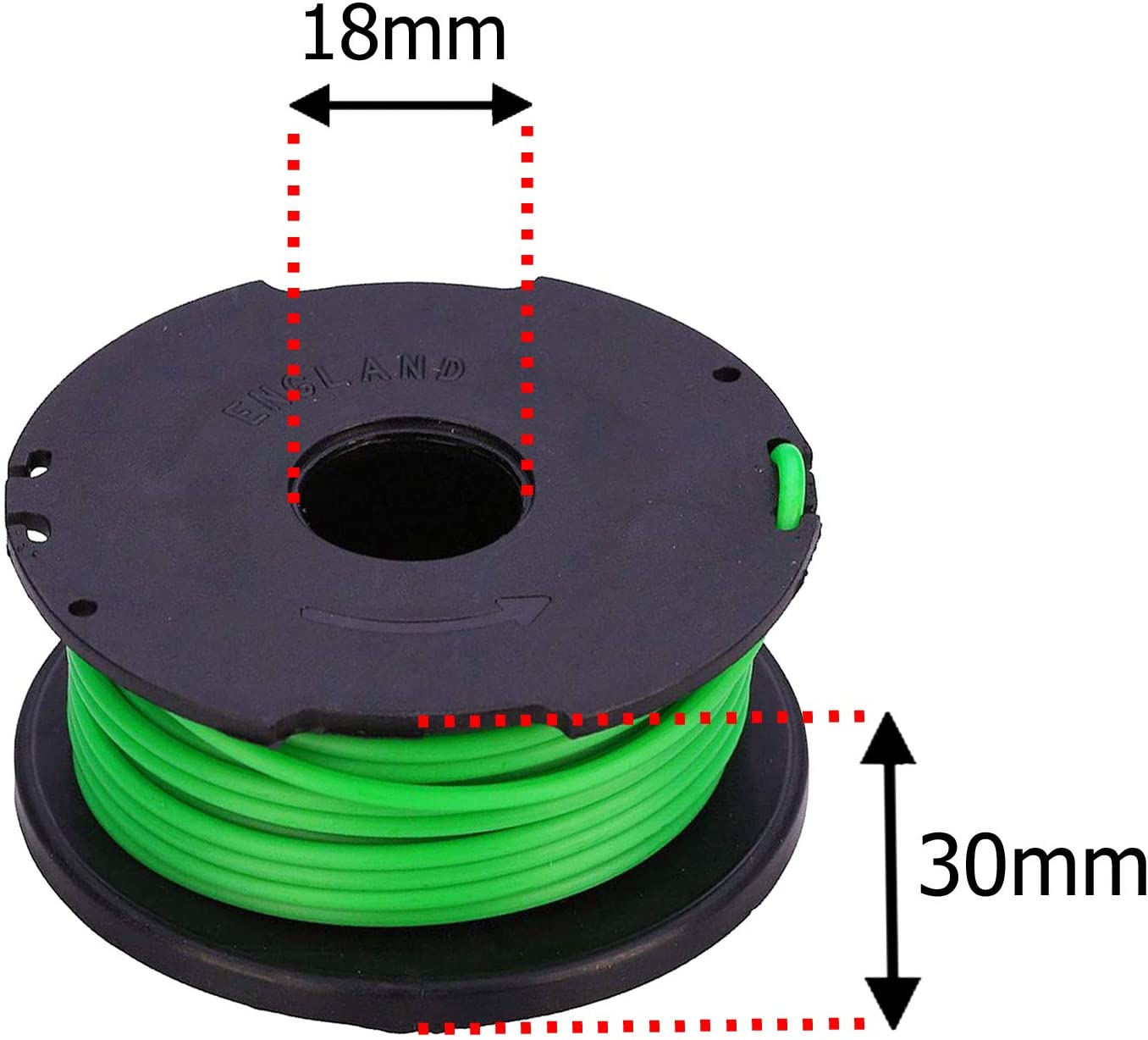 Spool Line Refill for BLACK DECKER Strimmer Trimmer GL7033 GL8033 GL9035 STB3620