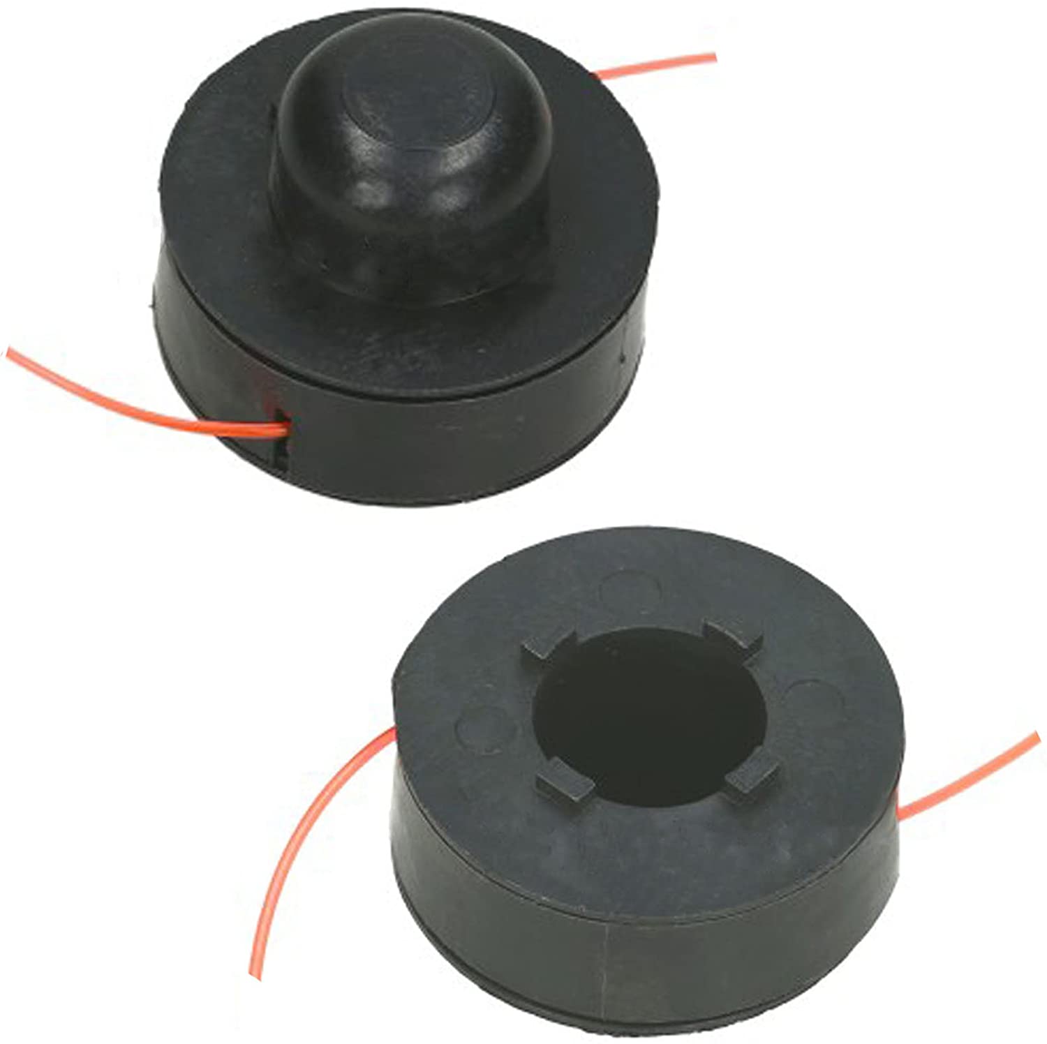 Spool Feed Cord for POWERBASE Grass Trimmer Strimmer 6070095 LTA055 BBF-001 (Pack of 2)