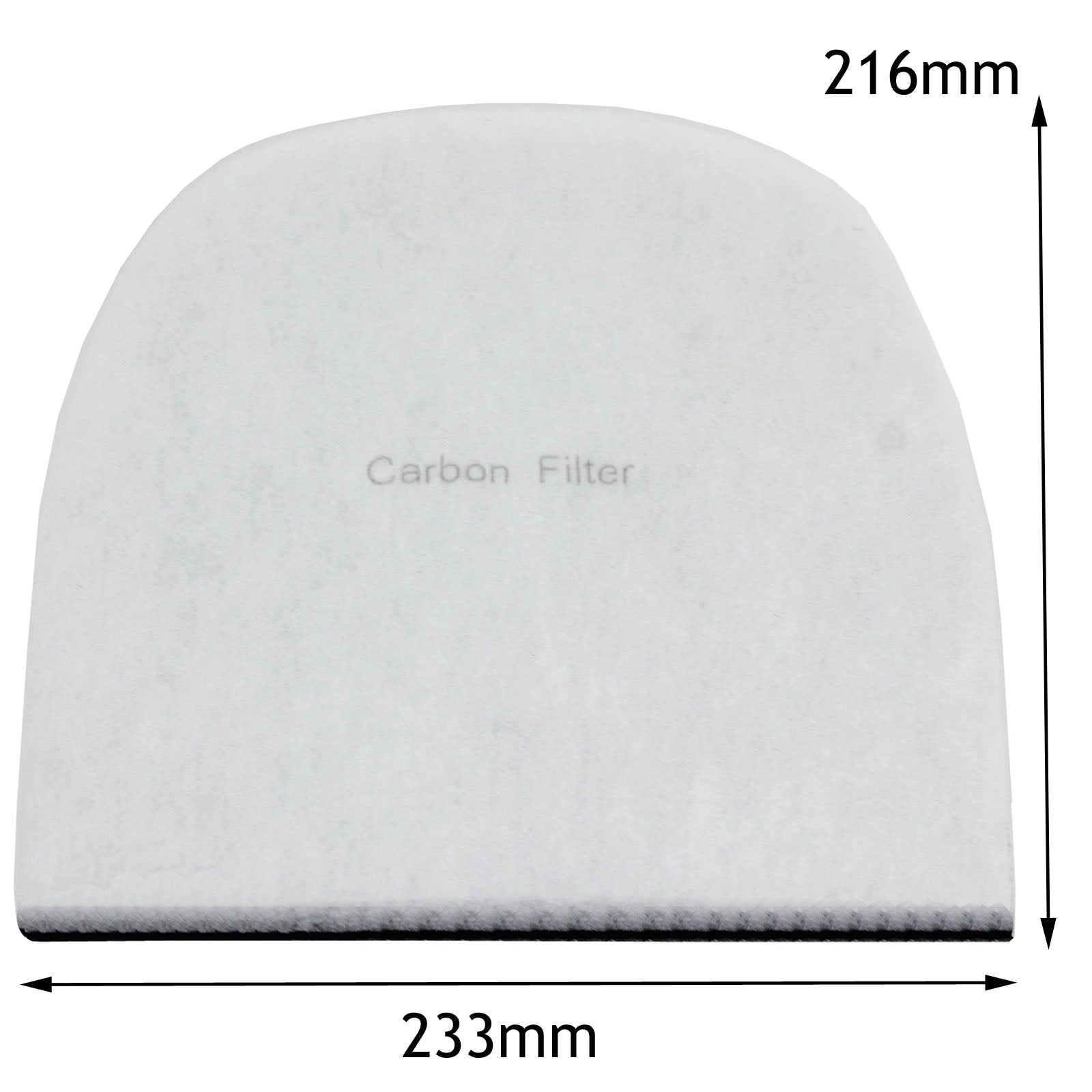 Carbon Filter compatible with Ebac 2000 Series 2600e 2600ex 2650e Dehumidifier (Pack of 2)