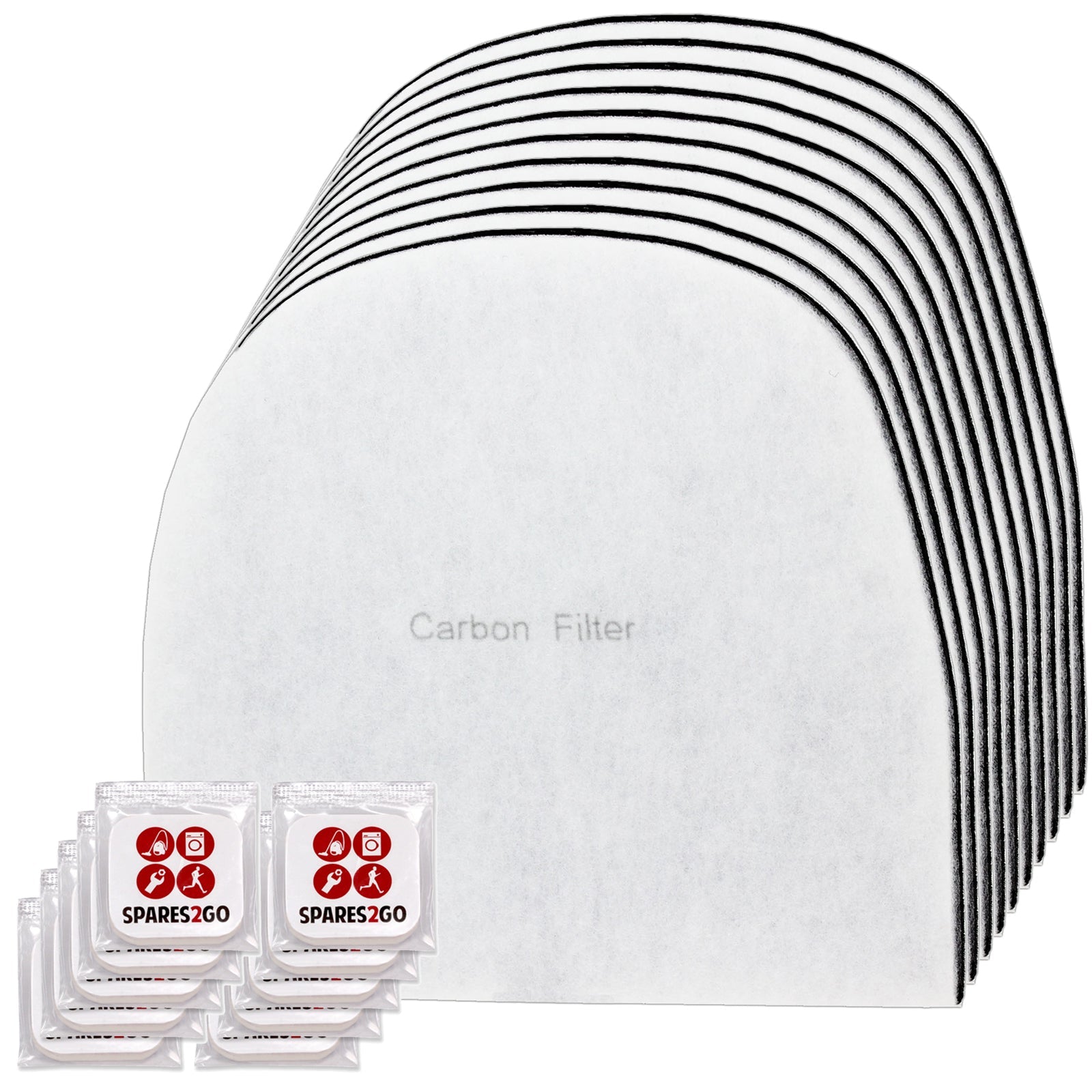 Carbon Filter compatible with Ebac 2000 Series 2600e 2600ex 2650e Dehumidifier(10 x Filters + Fresheners)