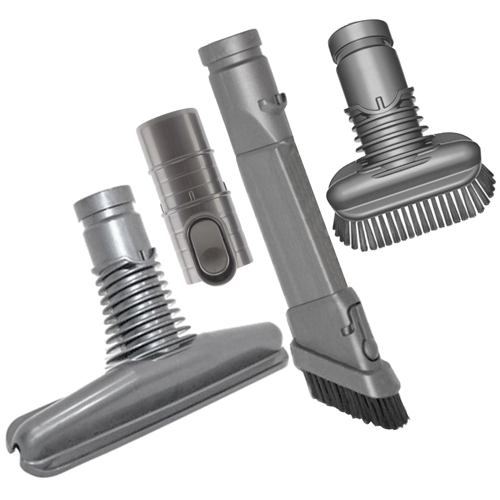 Universal Crevice Upholstery Dirt Brush Mini Tool Kit compatible with DYSON Vacuum Cleaners