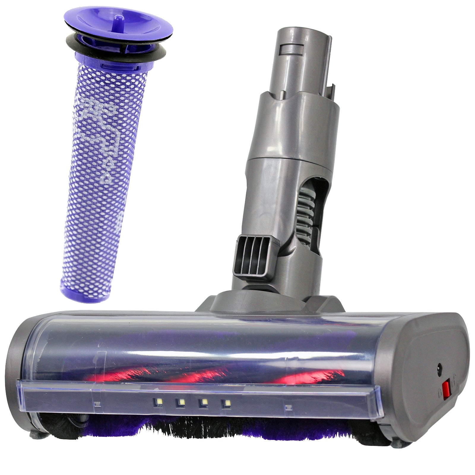 Carbon Fibre Motorhead Floor Tool + Pre-Motor Filter for DYSON DC59 Animal Vacuum Cleaner