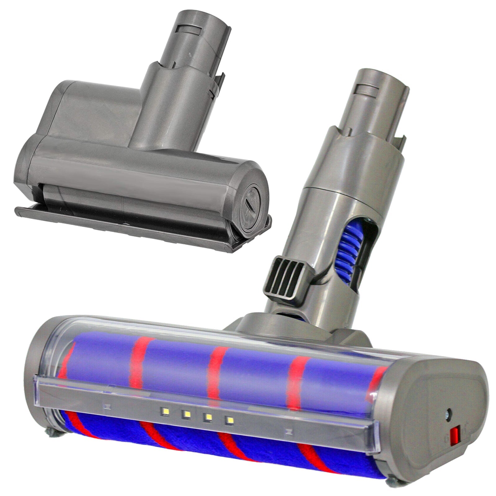 Soft Roller Brush Head Hard Floor Tool + Mini Turbine Tool for DYSON SV03 SV04 SV06 Vacuum Cleaner