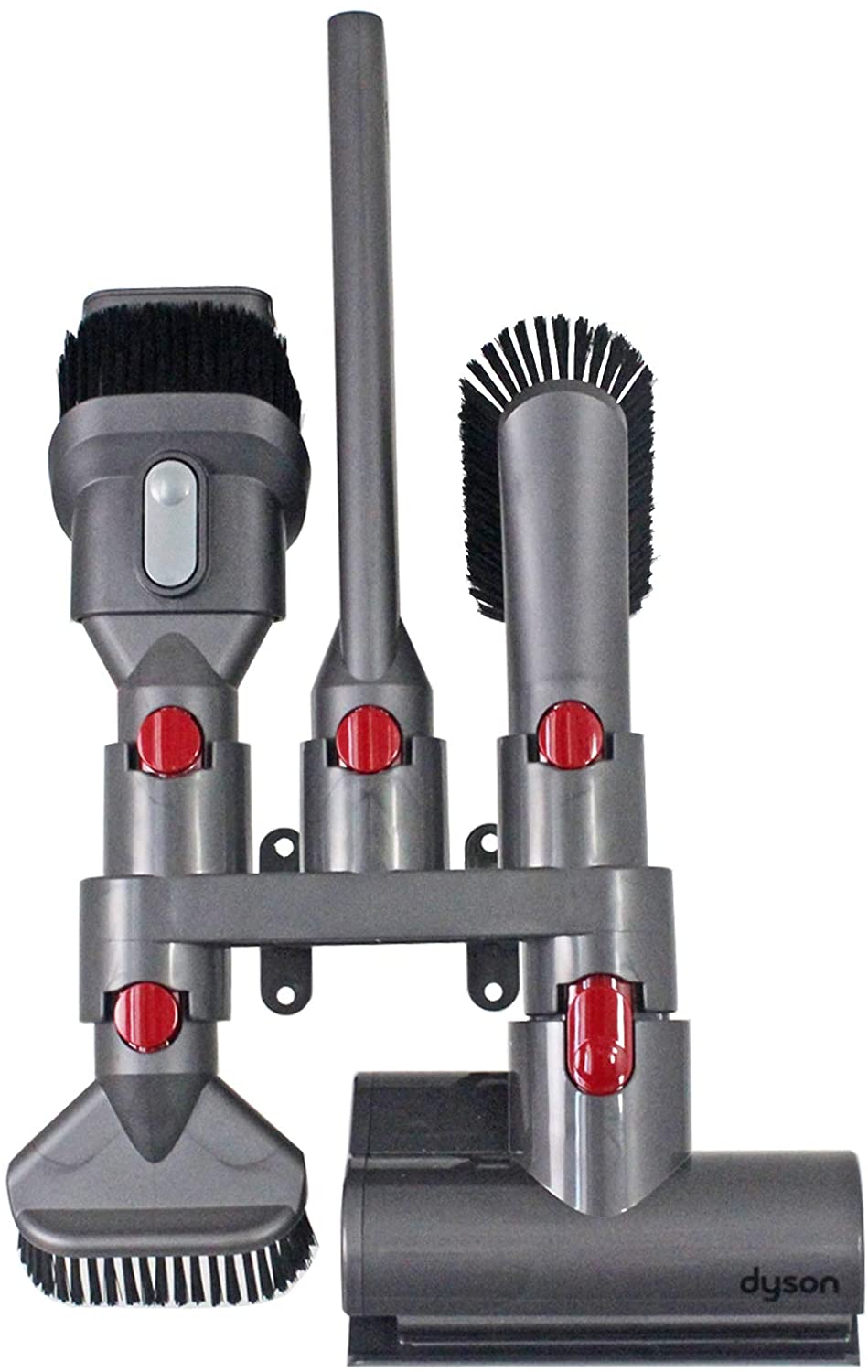 Wall Mounted Accessory Tool Holder Rack + Trigger Lock for DYSON V8 SV10 Vacuum Cleaner