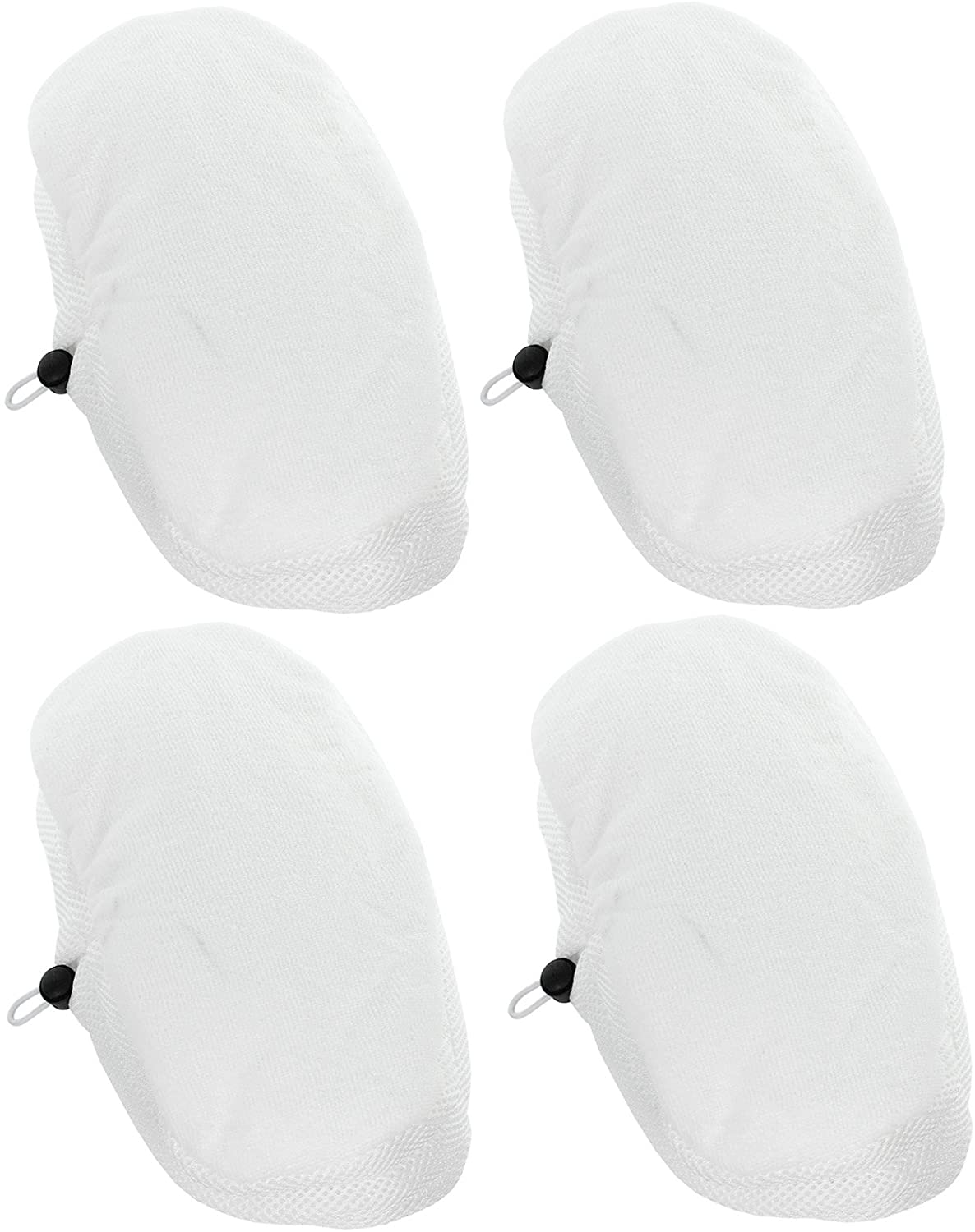Hard Floor Cleaning Cloth Pads for Bissell 1005E 90T1E 90Y5 Steam Cleaner Mop (Pack of 4)