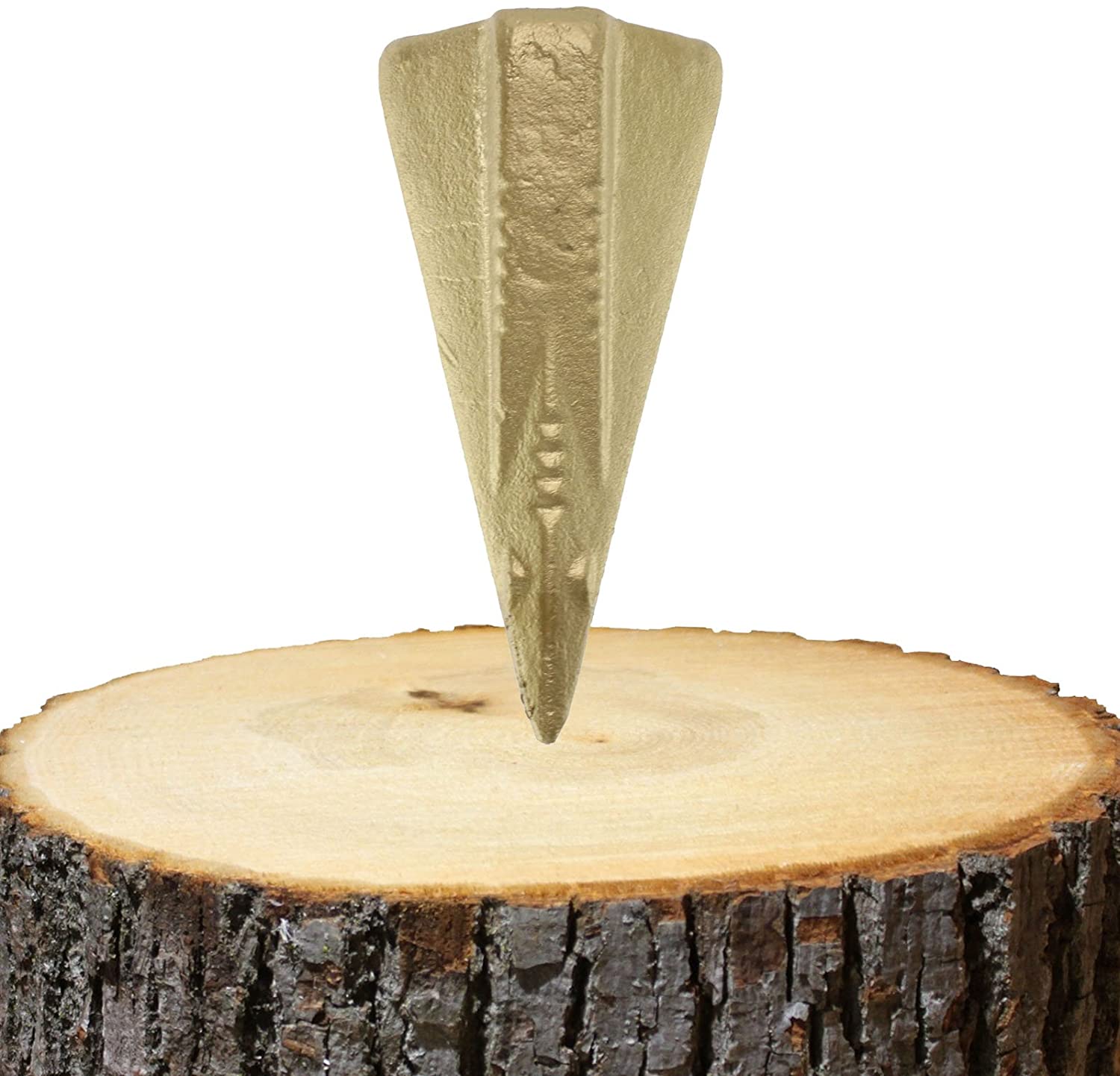 4 Way Log Grenade Fire Wood Splitter Axe Maul Splitting Timber Wedge Bomb x 3 + Goggles