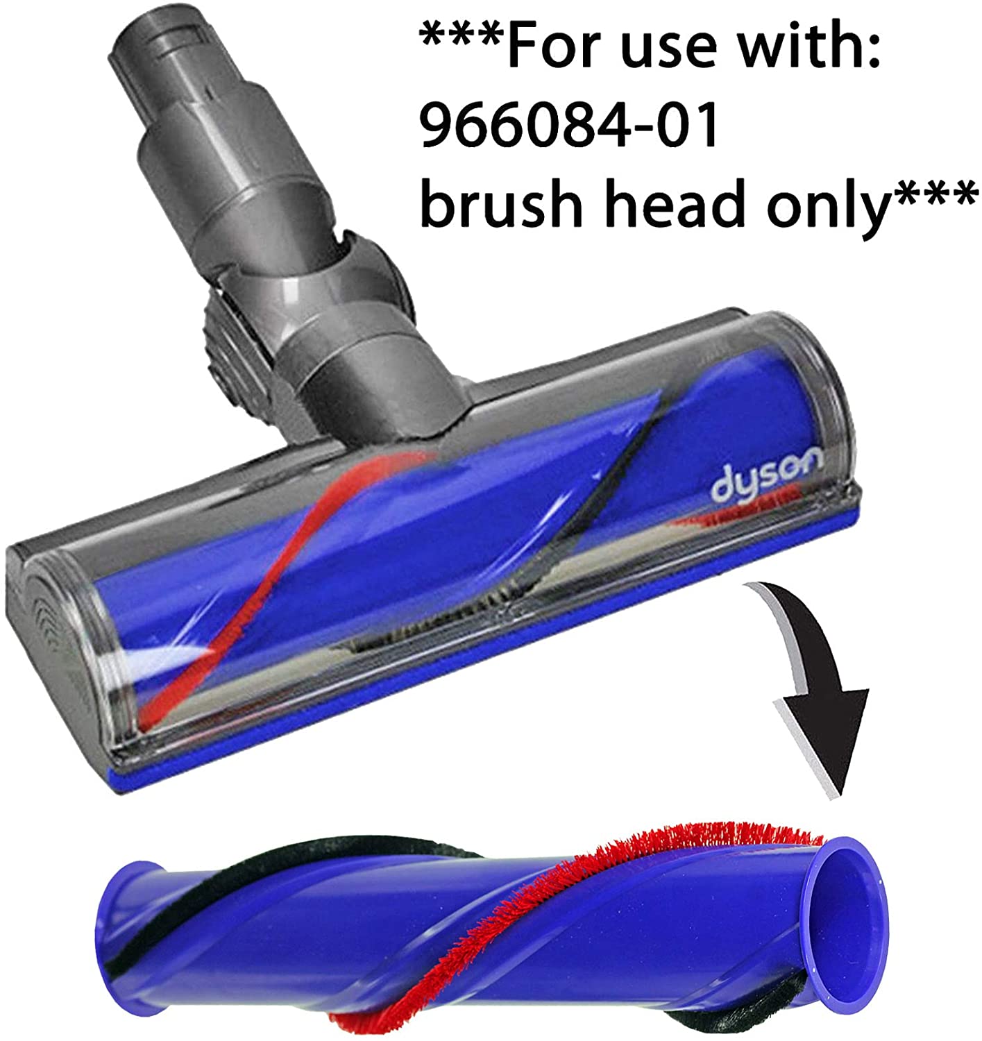Brushroll for Dyson V6 SV04 SV06 SV09 Vacuum Motorhead Brush Bar Roll Roll 240mm