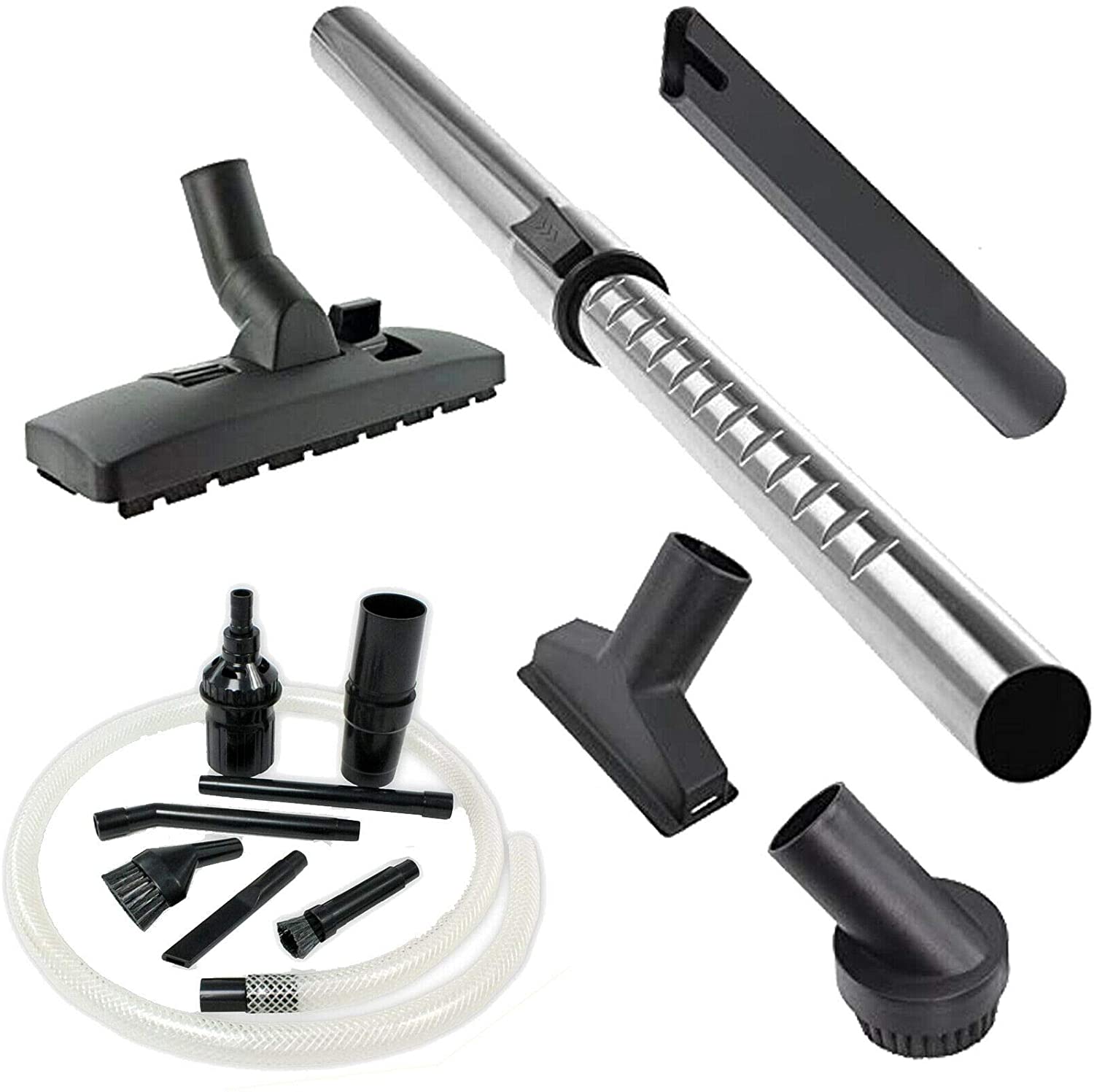 Telescopic Rod & Mini Brush Tool Kit for ROWENTA Vacuum Cleaners (32mm Diameter)