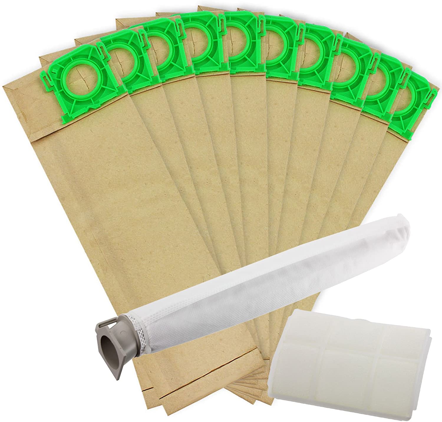 Dust Bags Filter Service Kit for SEBO X1 X2 X3 X4 X5 Extra & C1 C2 C3 Series Vacuum Cleaner (20 Bags, 2 Filters)