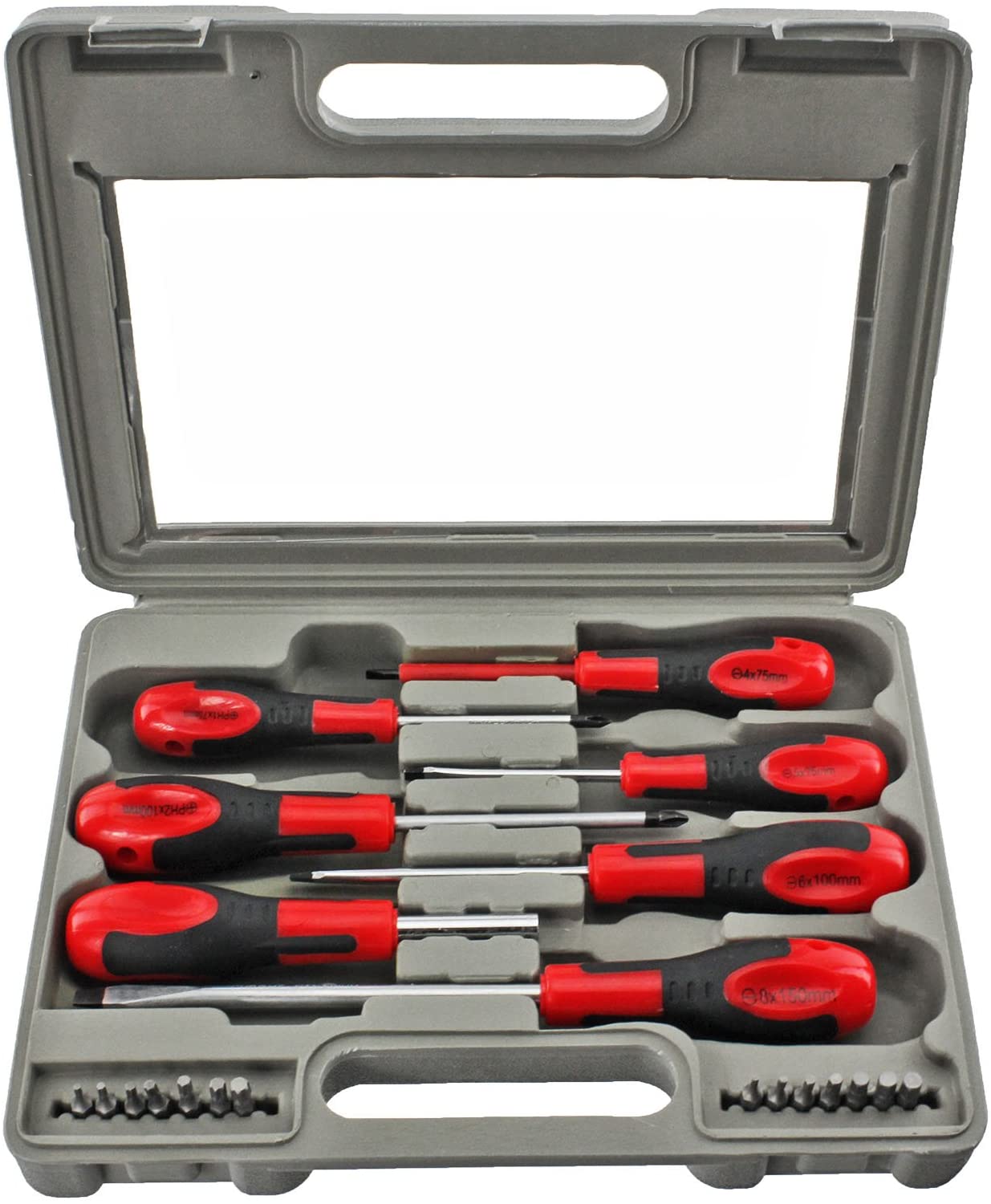 21 Piece Large & Small Magnetic Tip Screwdriver and Bit Set