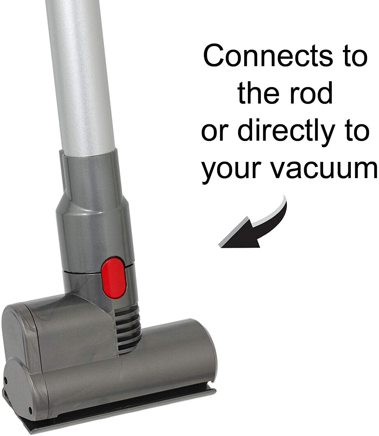 Wall Mount Docking Station Bracket + Mini Turbine Brush for Dyson V7 SV11 V8 SV10 Vacuum Cleaner